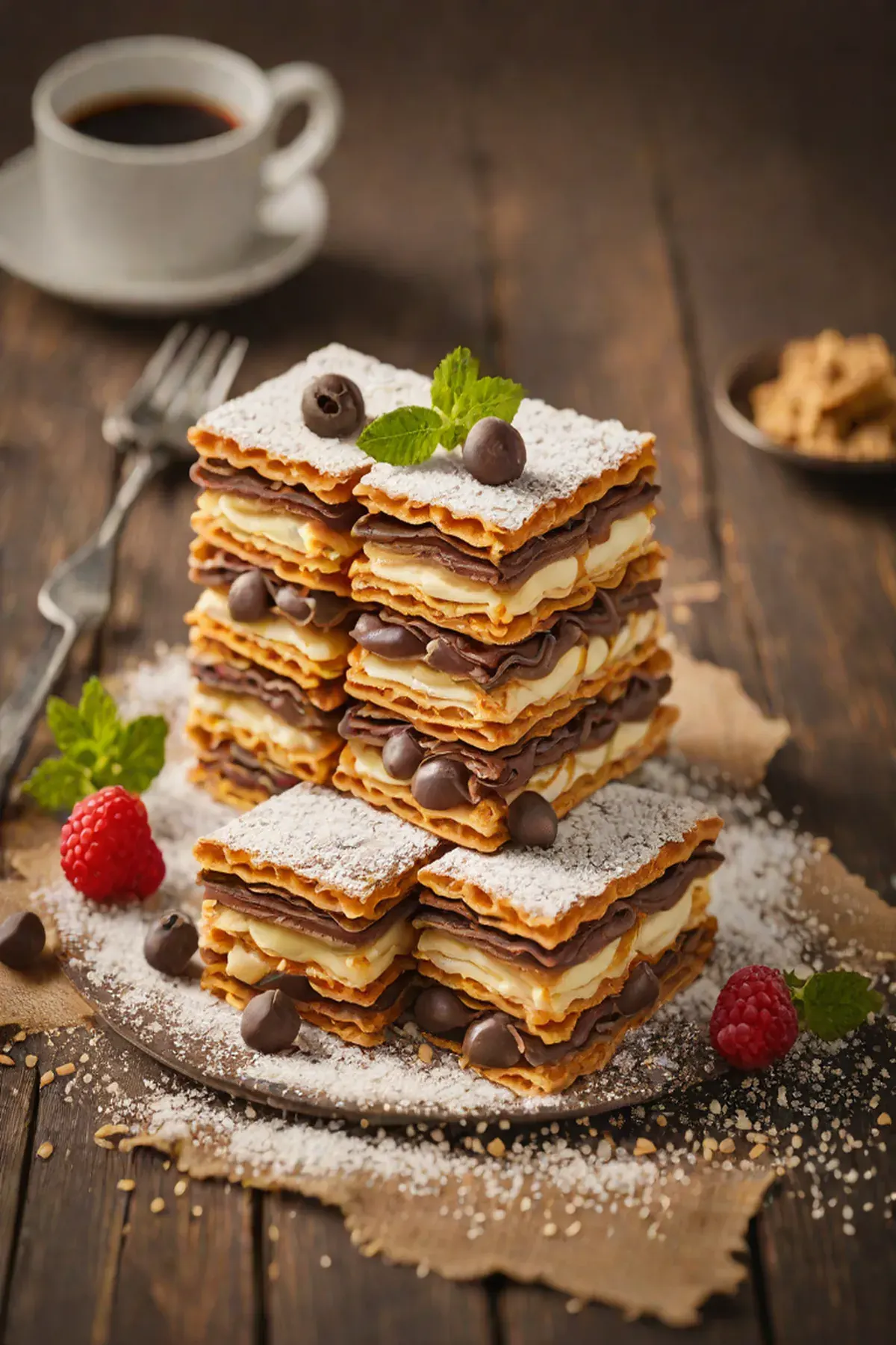 Chocolate Mille-Feuille