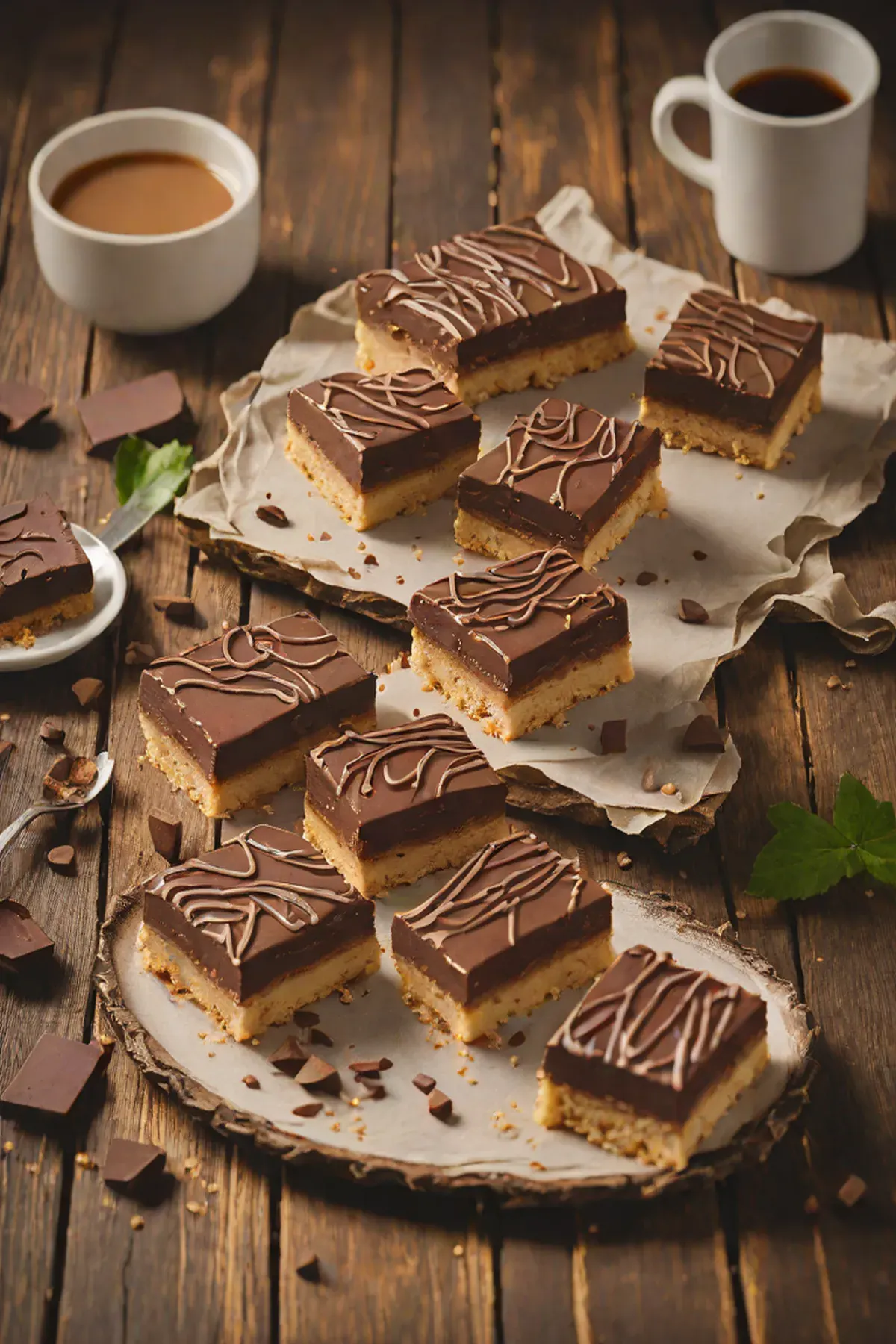 Chocolate Millionaire's Shortbread