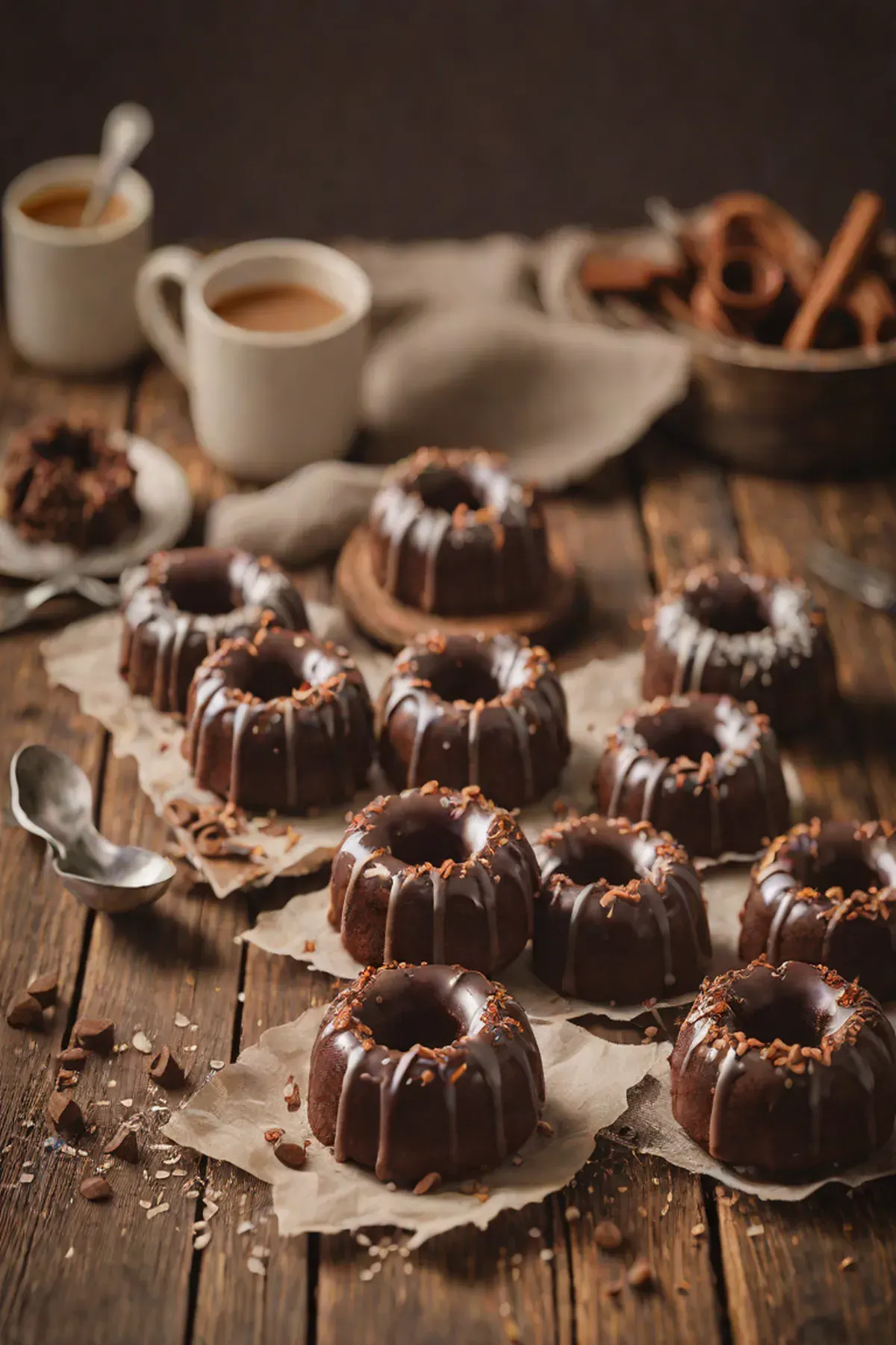 Chocolate Mini Bundts