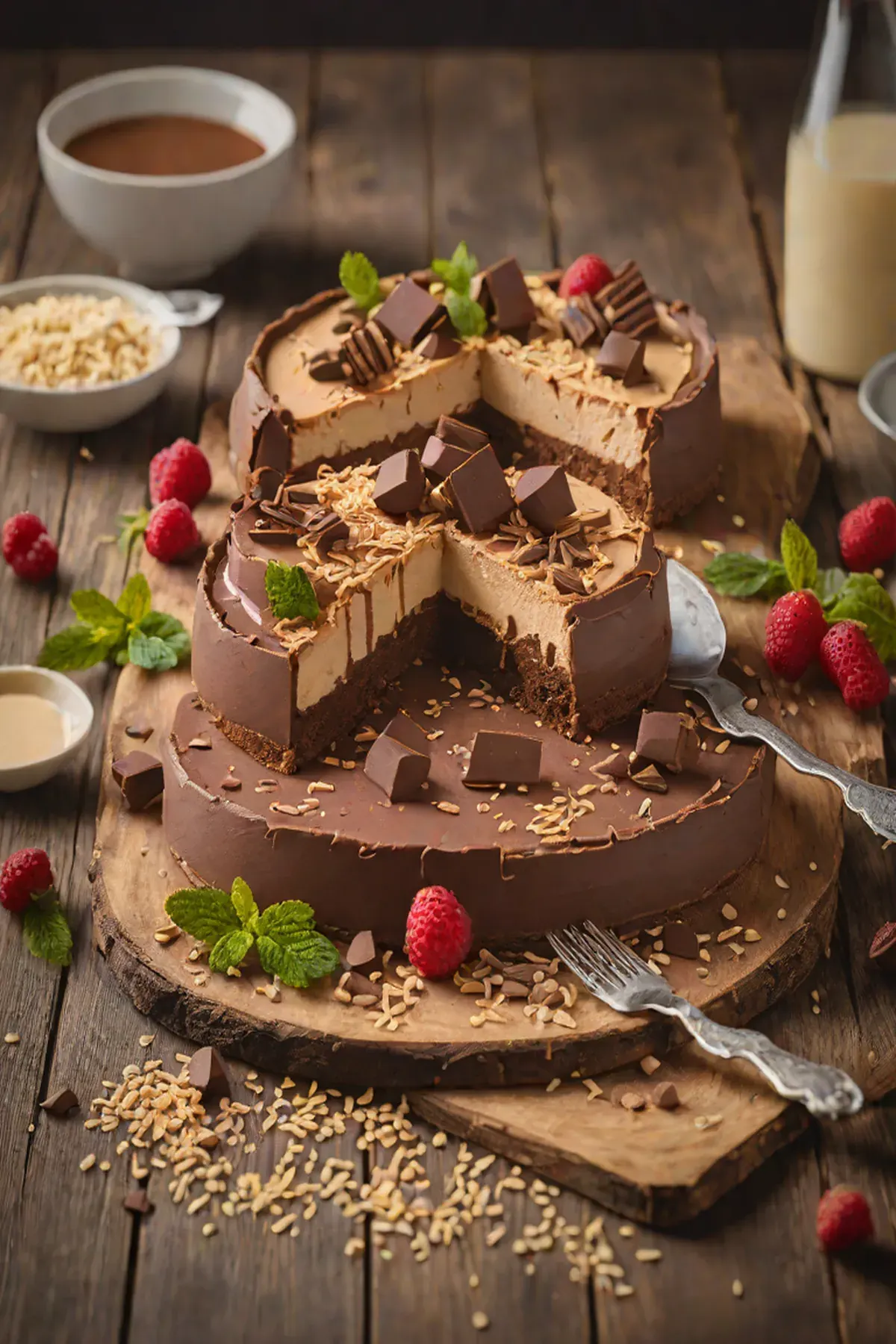 Chocolate No-Bake Cheesecake