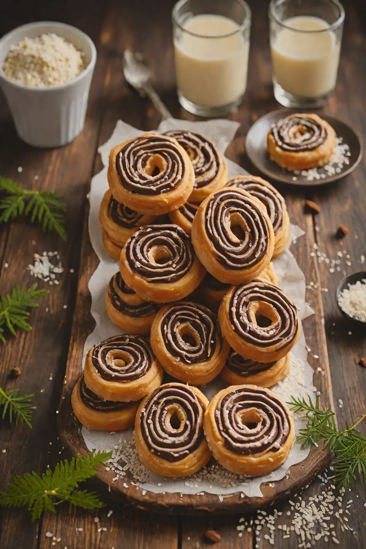 Chocolate Palmiers