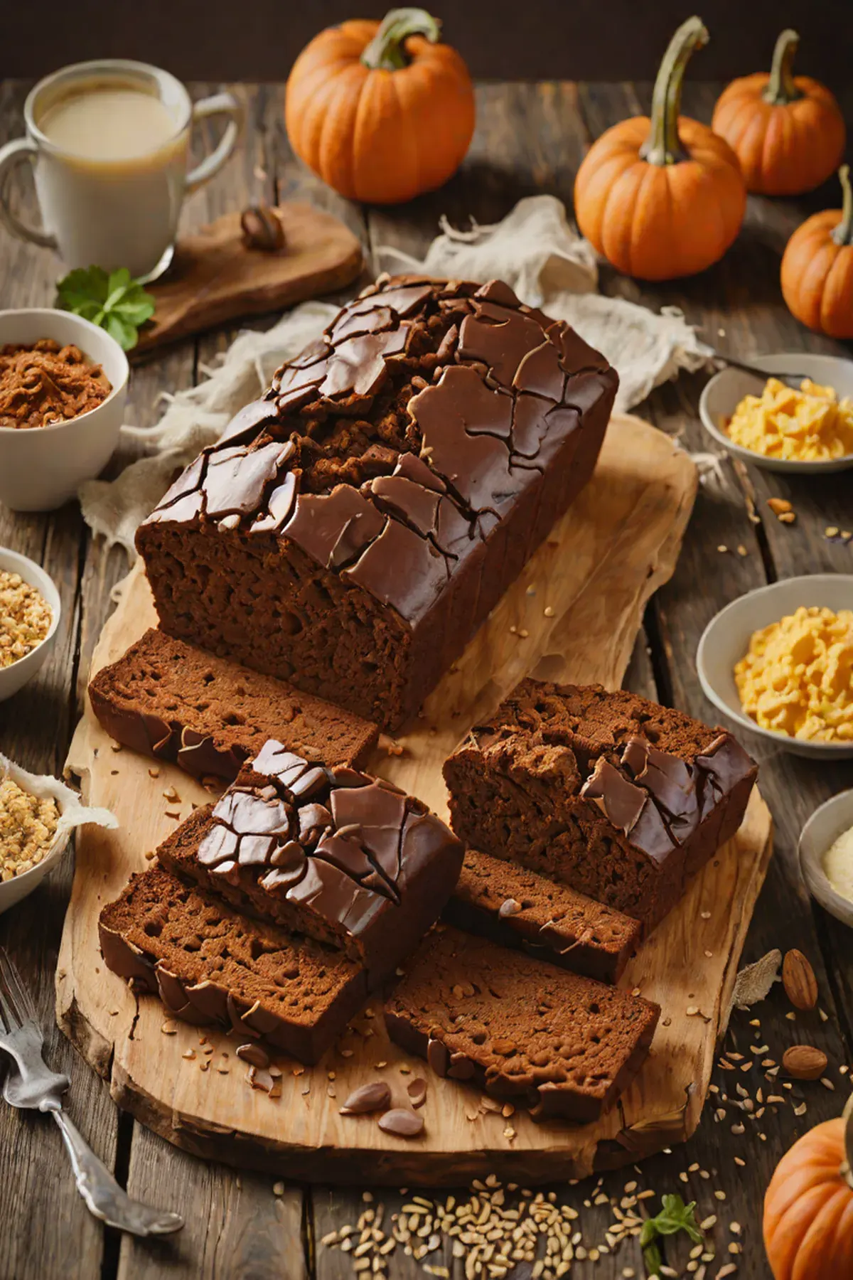 Chocolate Pumpkin Bread