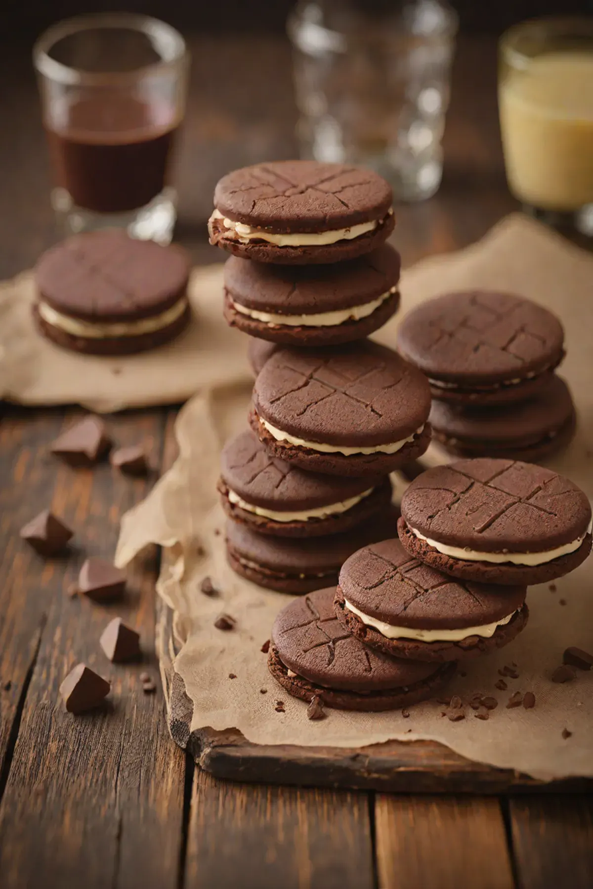 Chocolate Sandwich Cookies