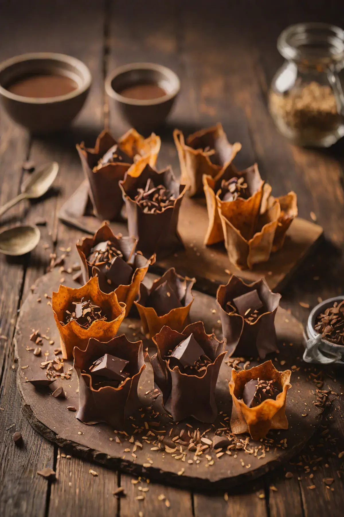 Chocolate Tuiles