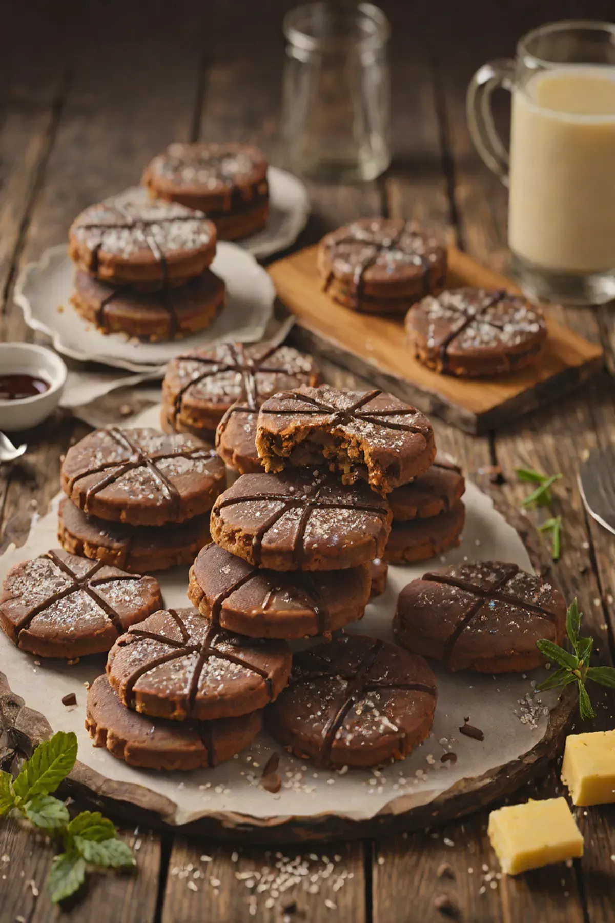 Chocolate Welsh Cakes