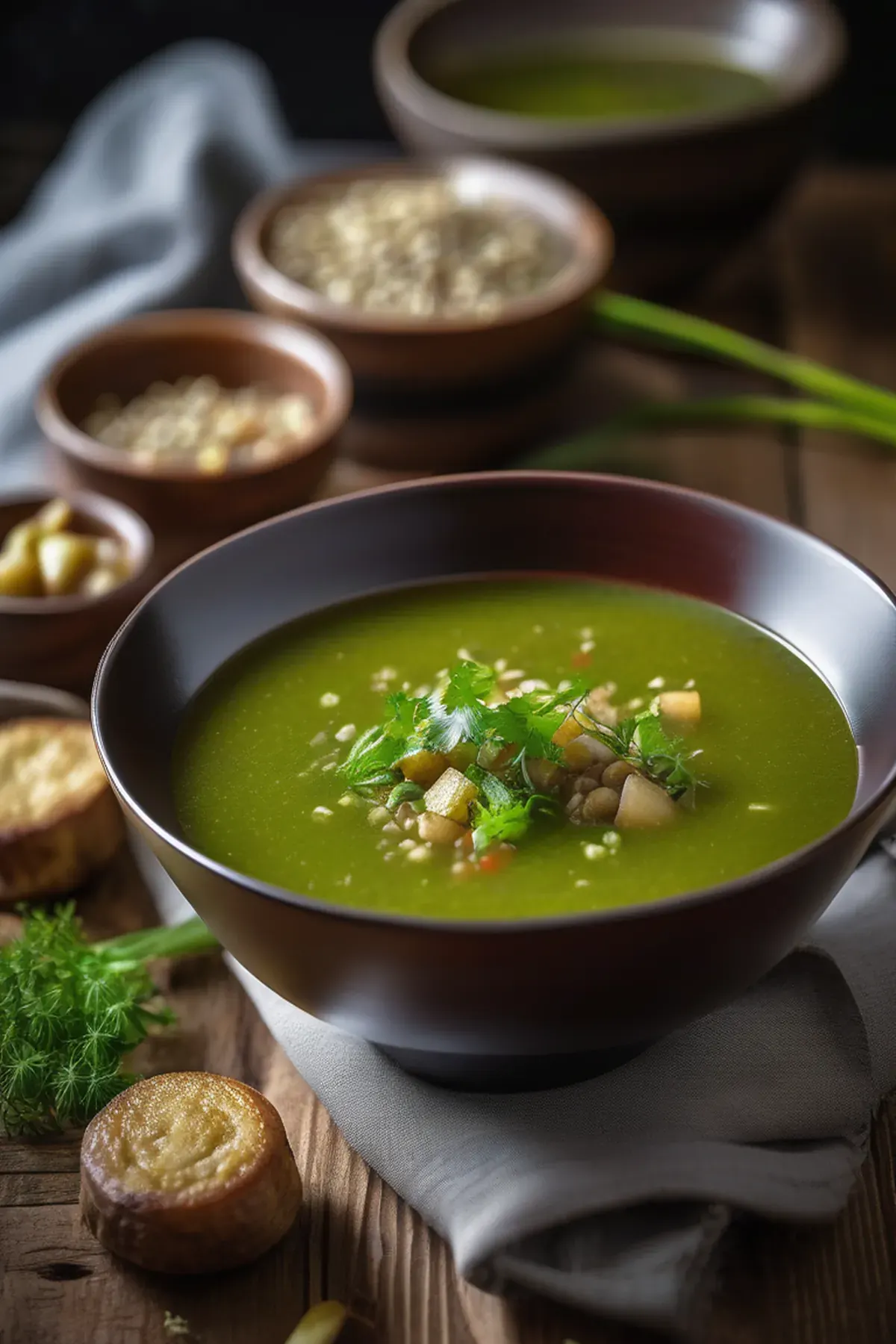 Chunky vegetable soup