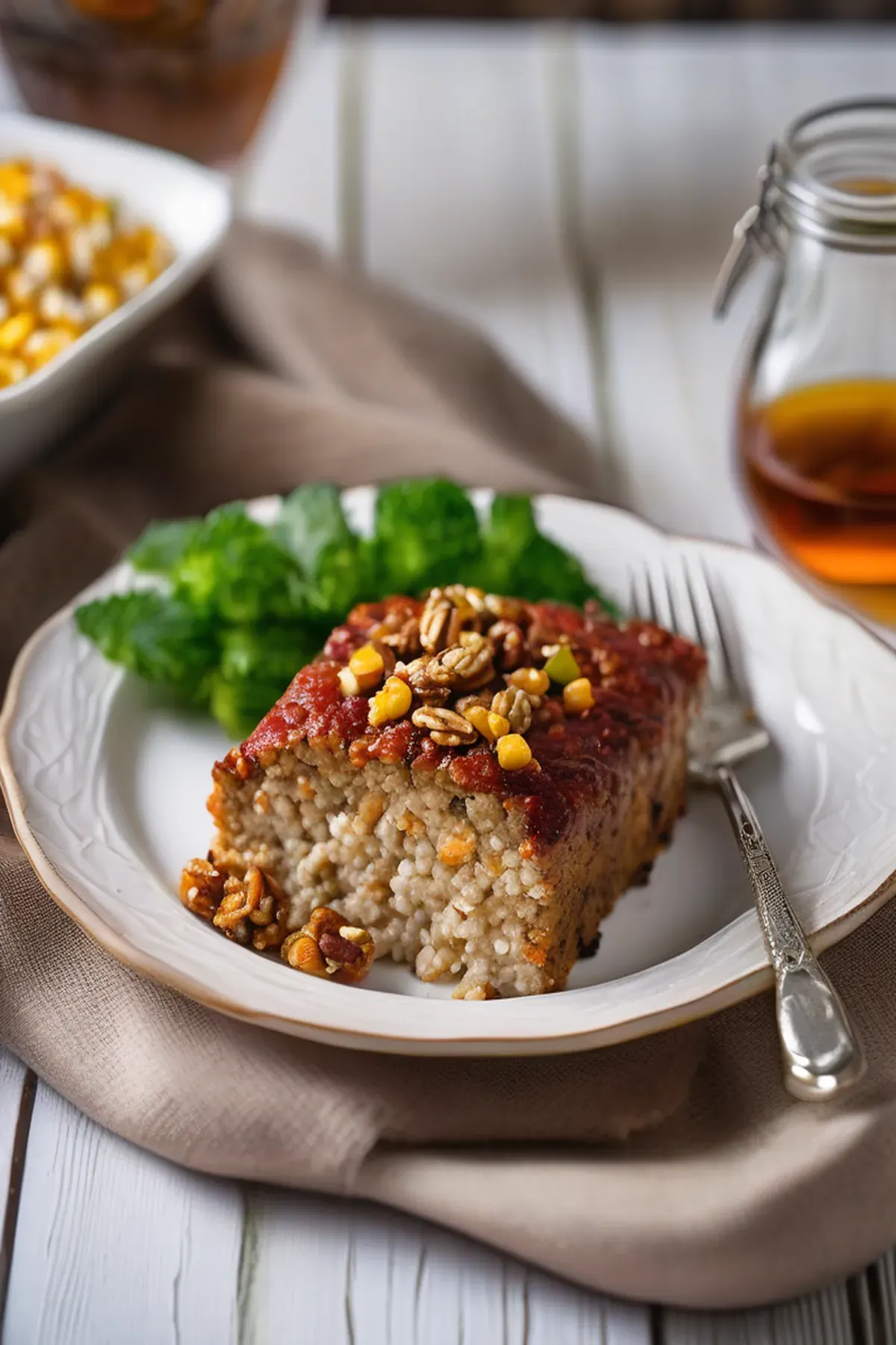 Cottage Cheese Roast (Vegetarian Meatloaf)