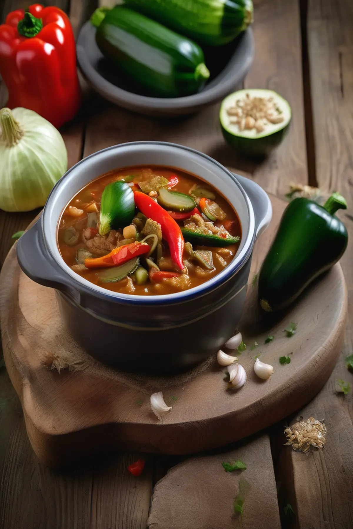 Courgette Gumbo