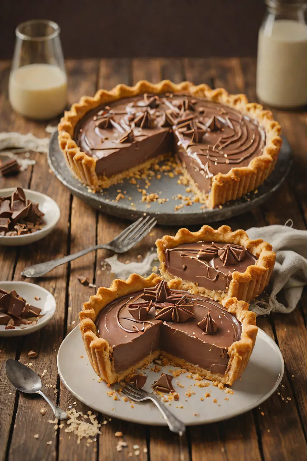 Creamy Milk Chocolate Pie