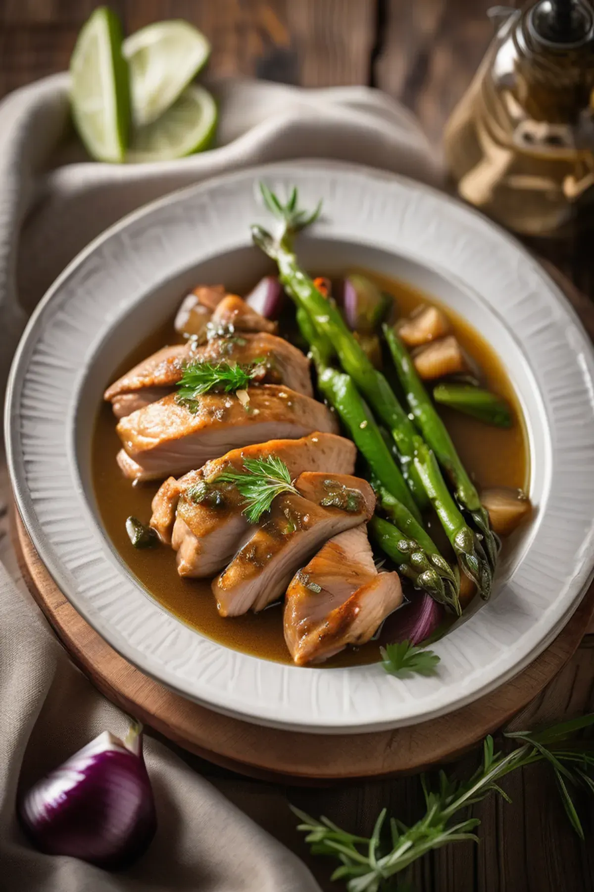 Crock Pot Chicken Casablanca