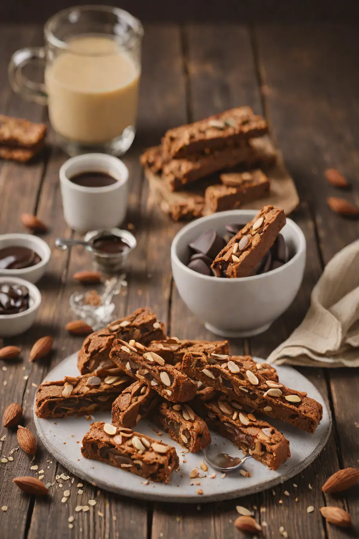 Dark Chocolate Cantuccini