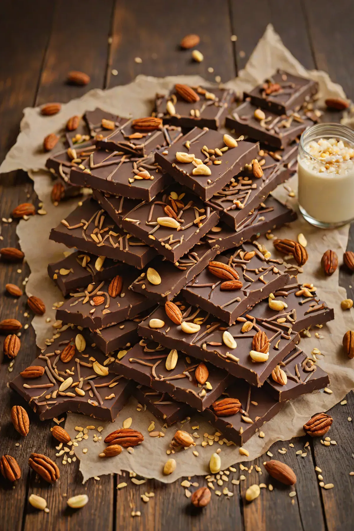 Dark Chocolate Chocolate Bark