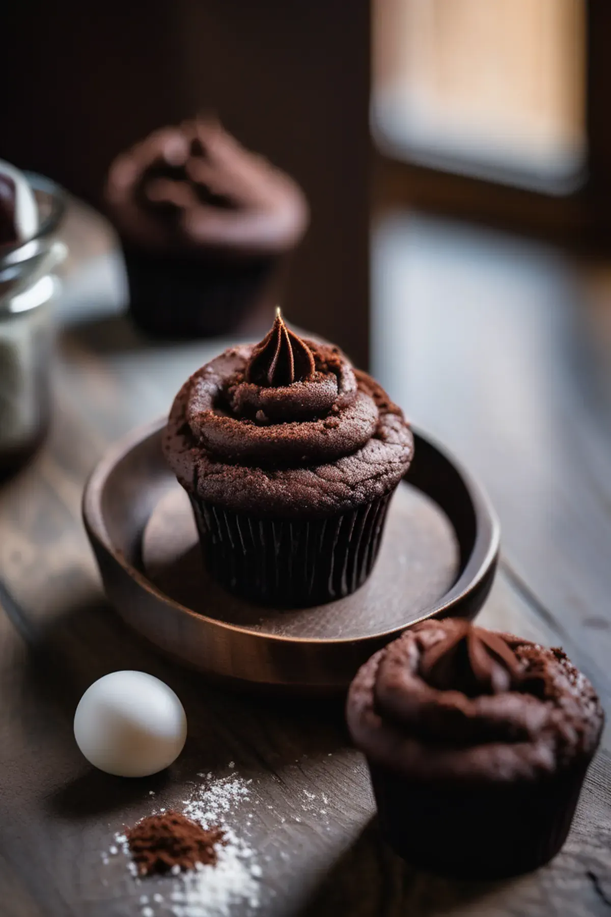 Dark Chocolate Cupcakes