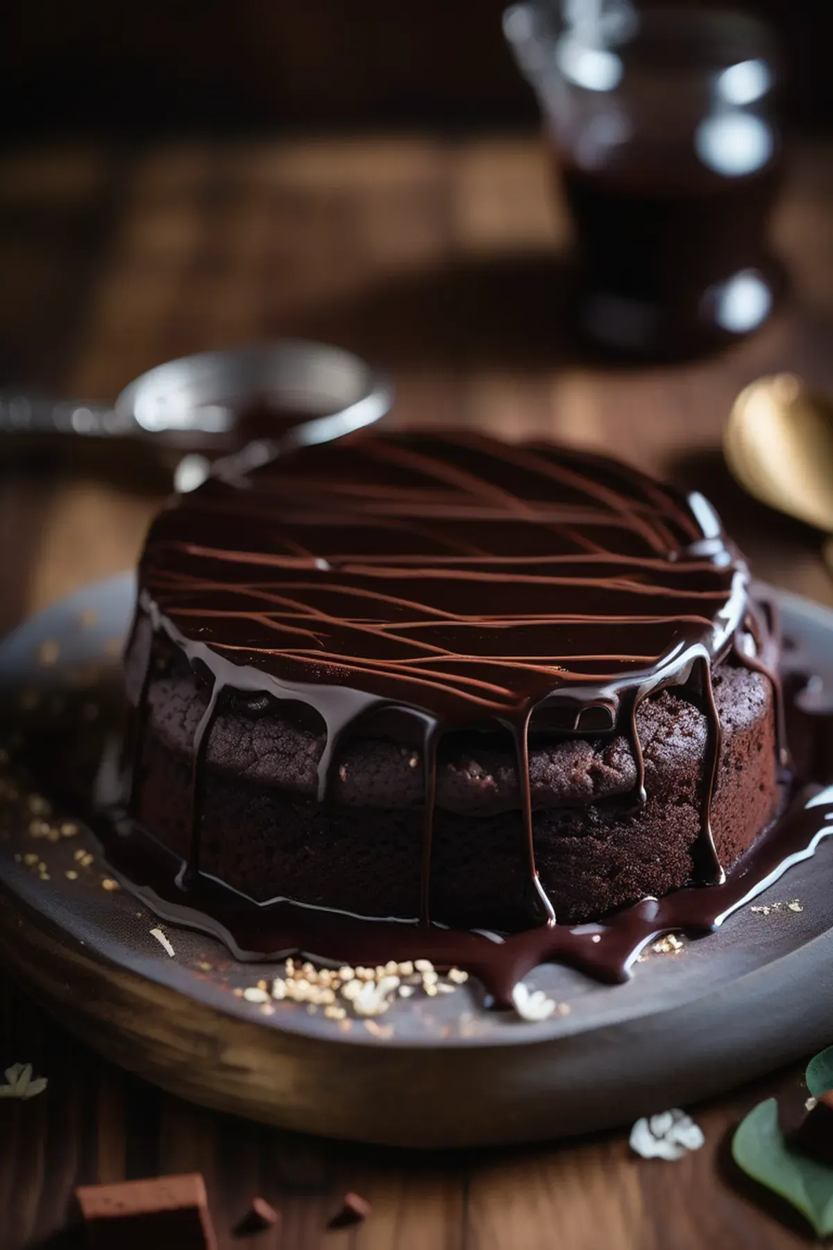Dark Chocolate Flourless Cake