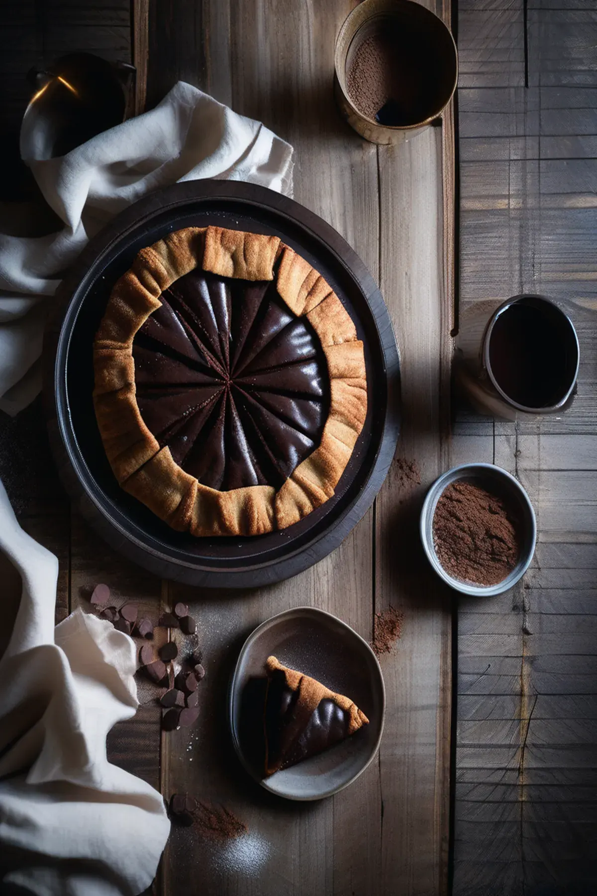 Dark Chocolate Galette
