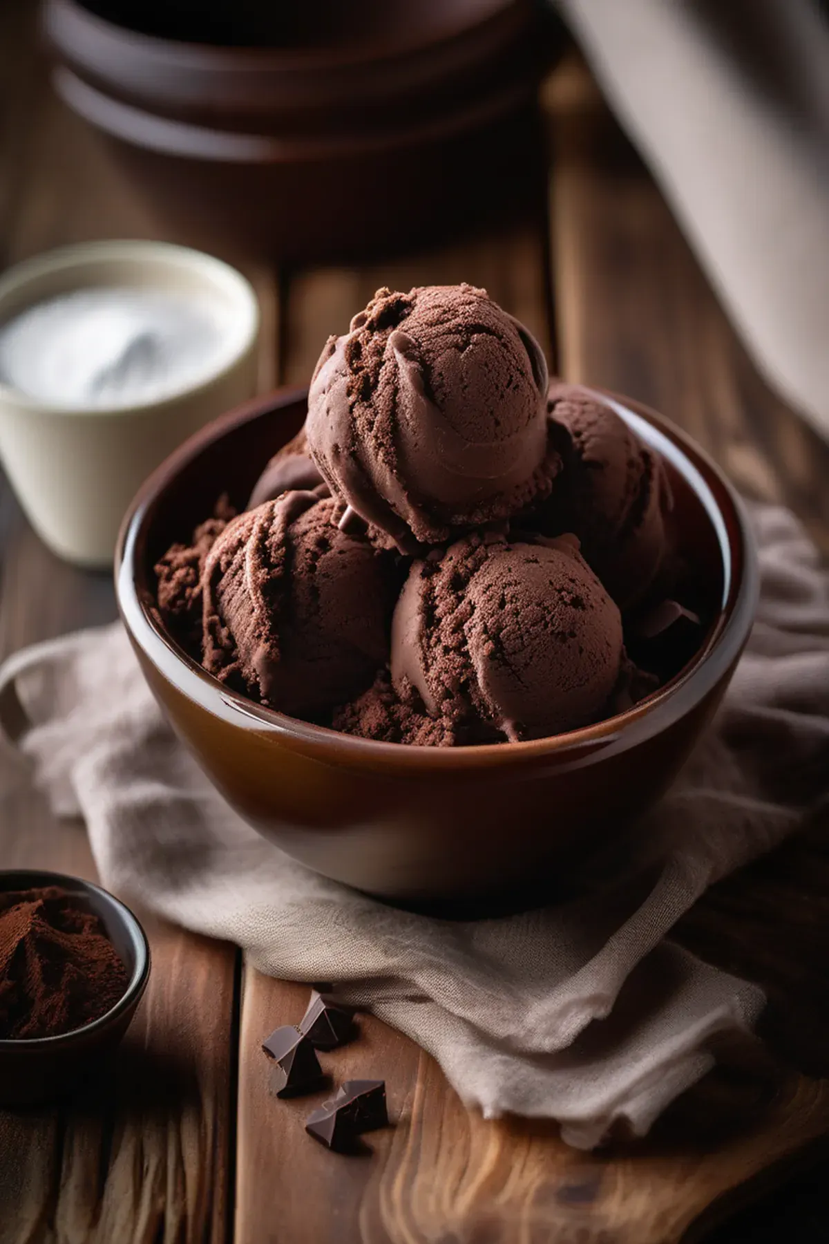 Dark Chocolate Ice Cream