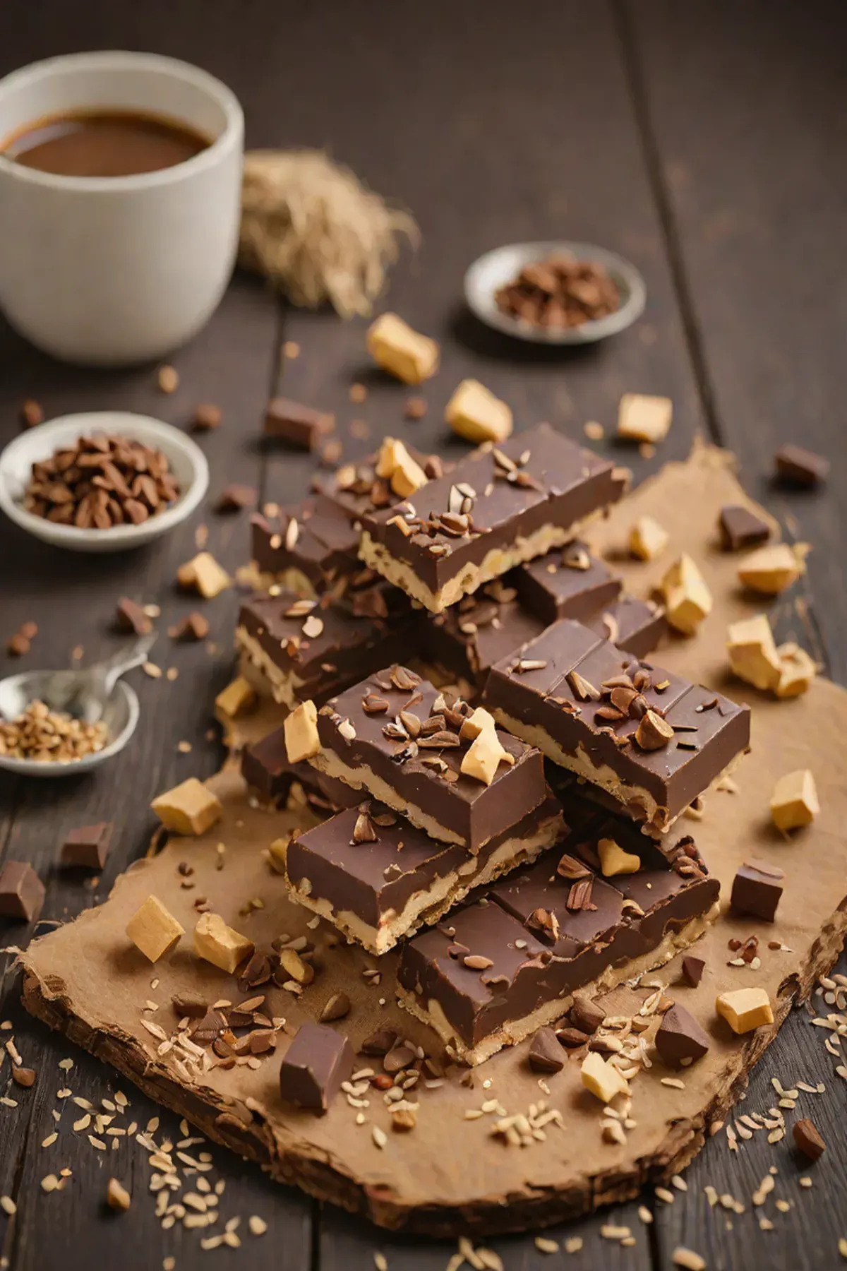 Dark Chocolate Nougat