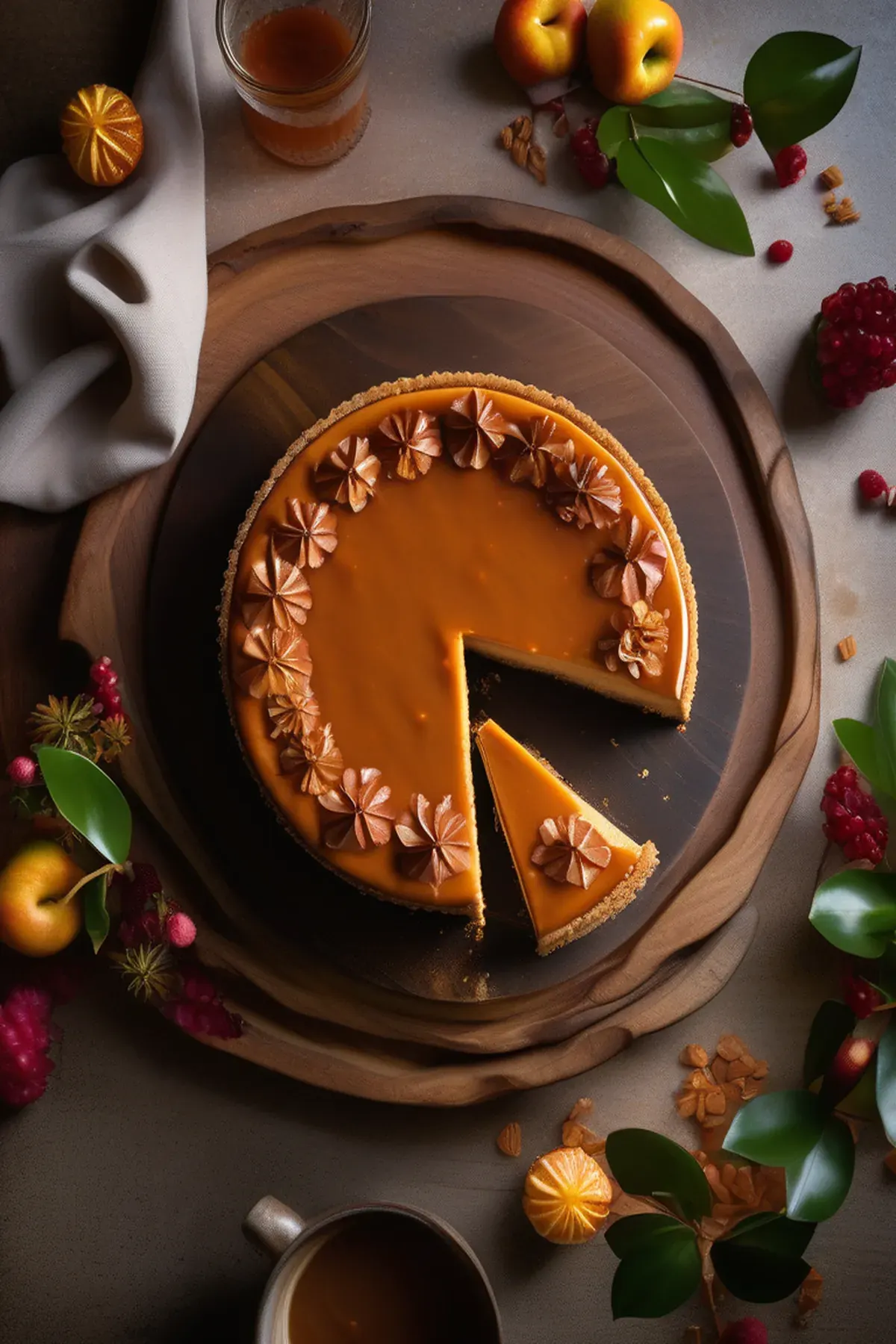 Dulce de Leche Basque Cheesecake