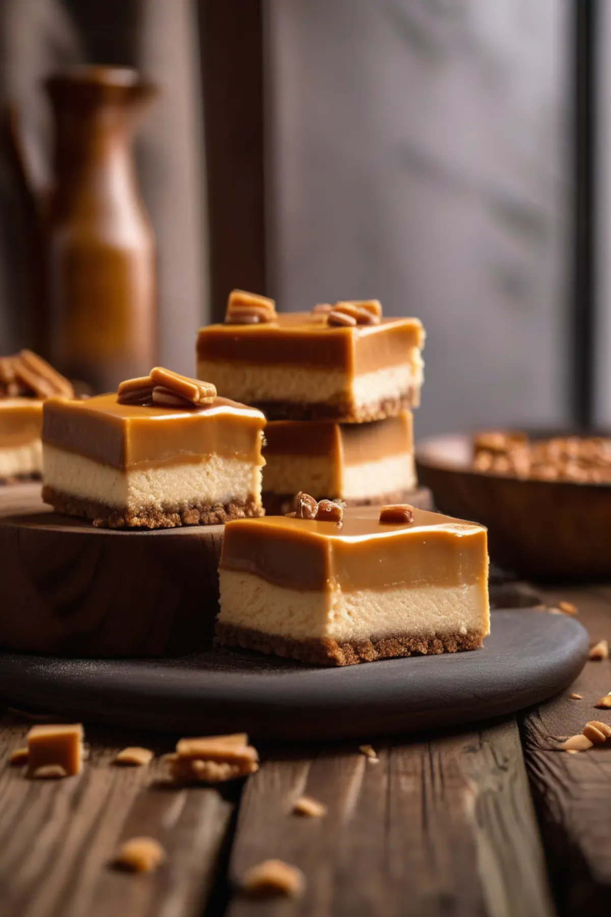 Dulce de Leche Cheesecake Bars