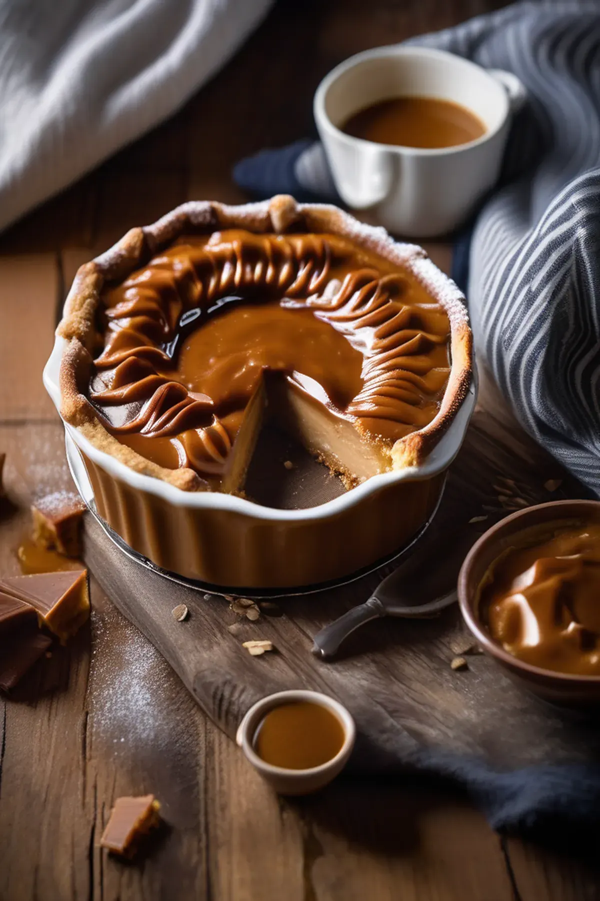 Dulce de Leche Clafoutis