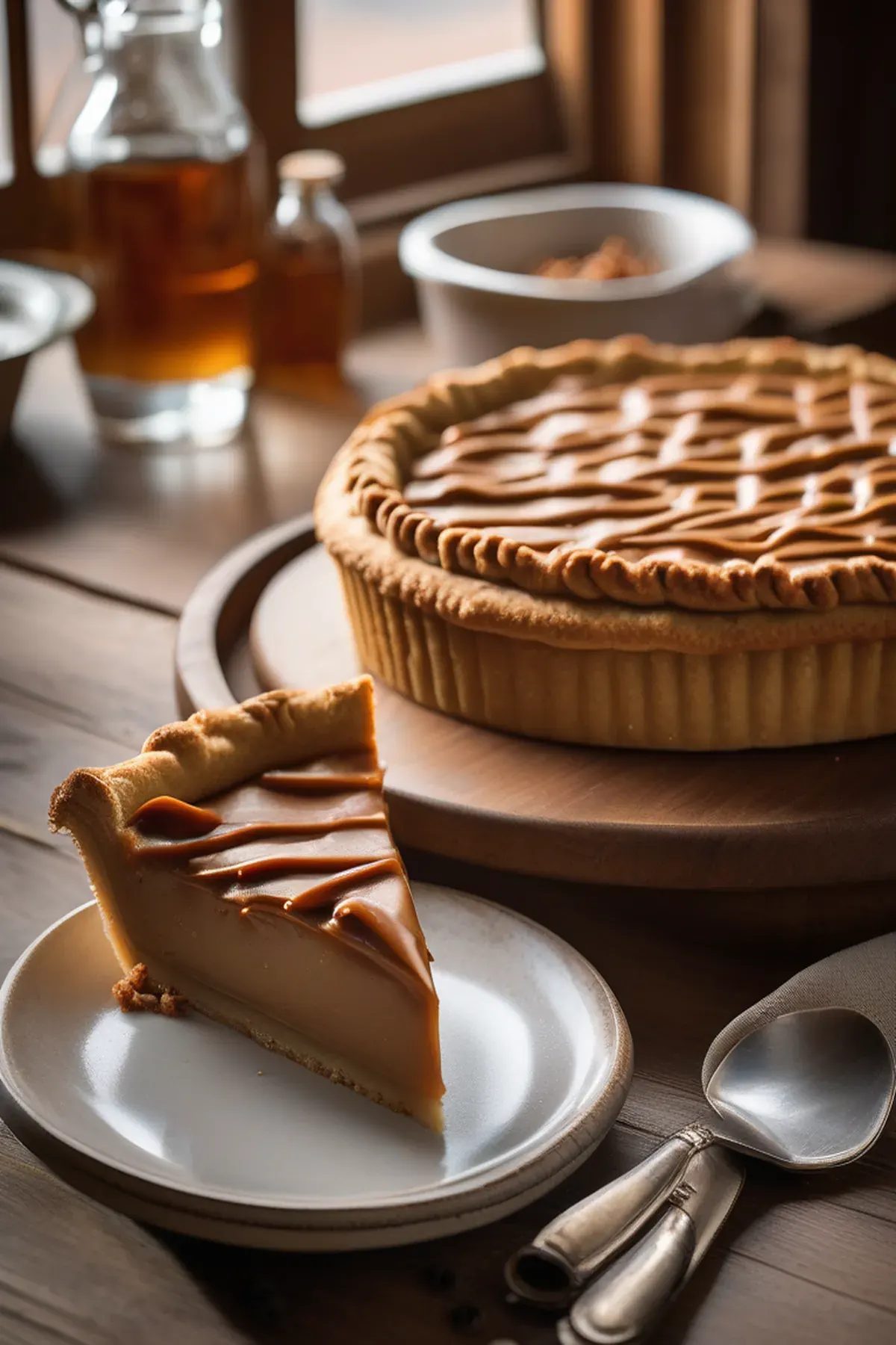 Dulce de Leche Double-Crust Pie