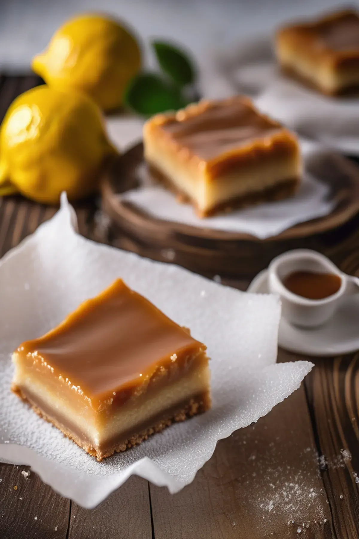 Dulce de Leche Lemon Bars