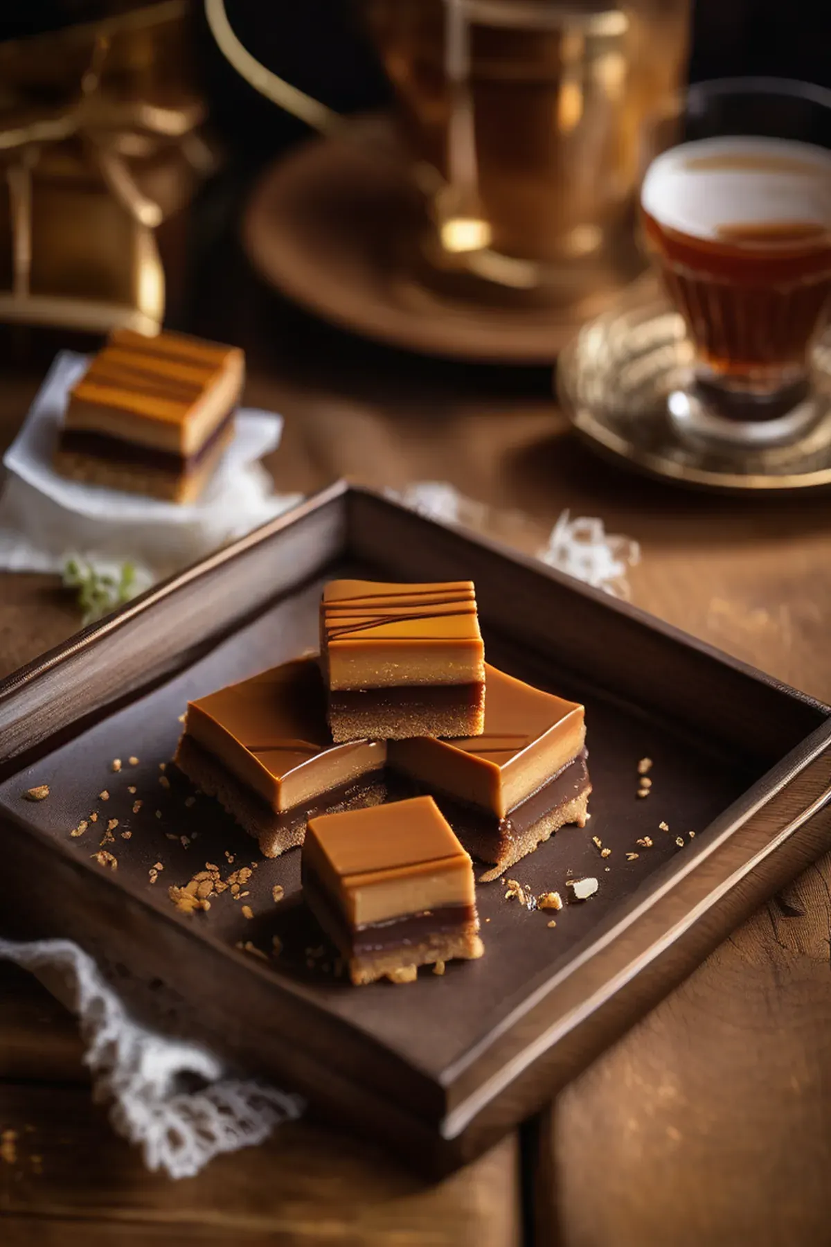 Dulce de Leche Millionaire's Shortbread