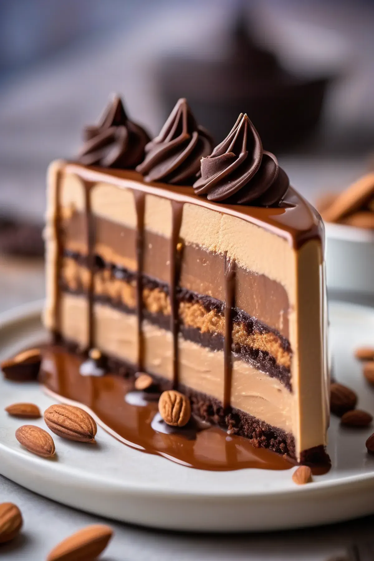 Dulce de Leche Mousse Cake