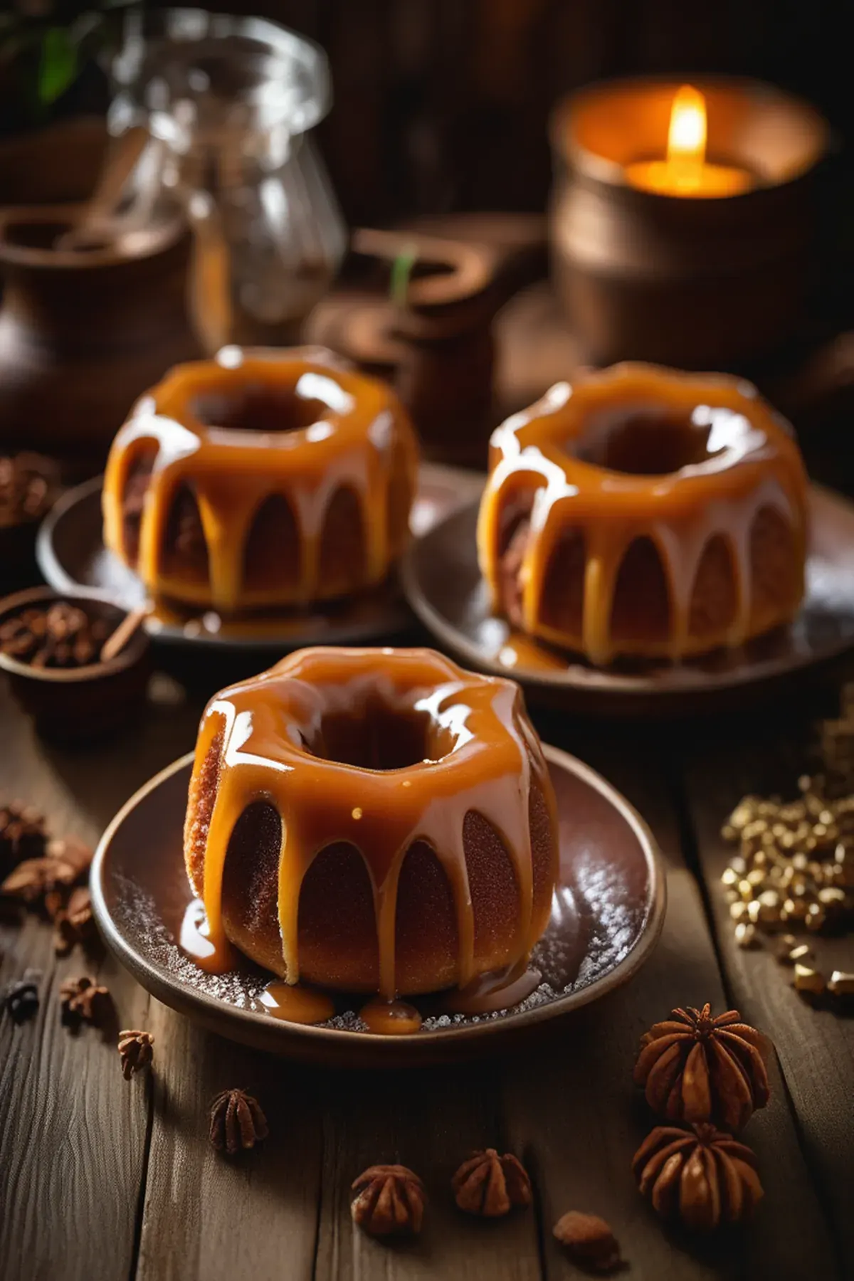 Dulce de Leche Rum Babas