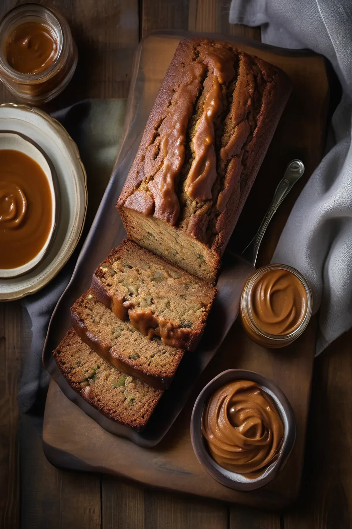 Dulce de Leche Zucchini Bread