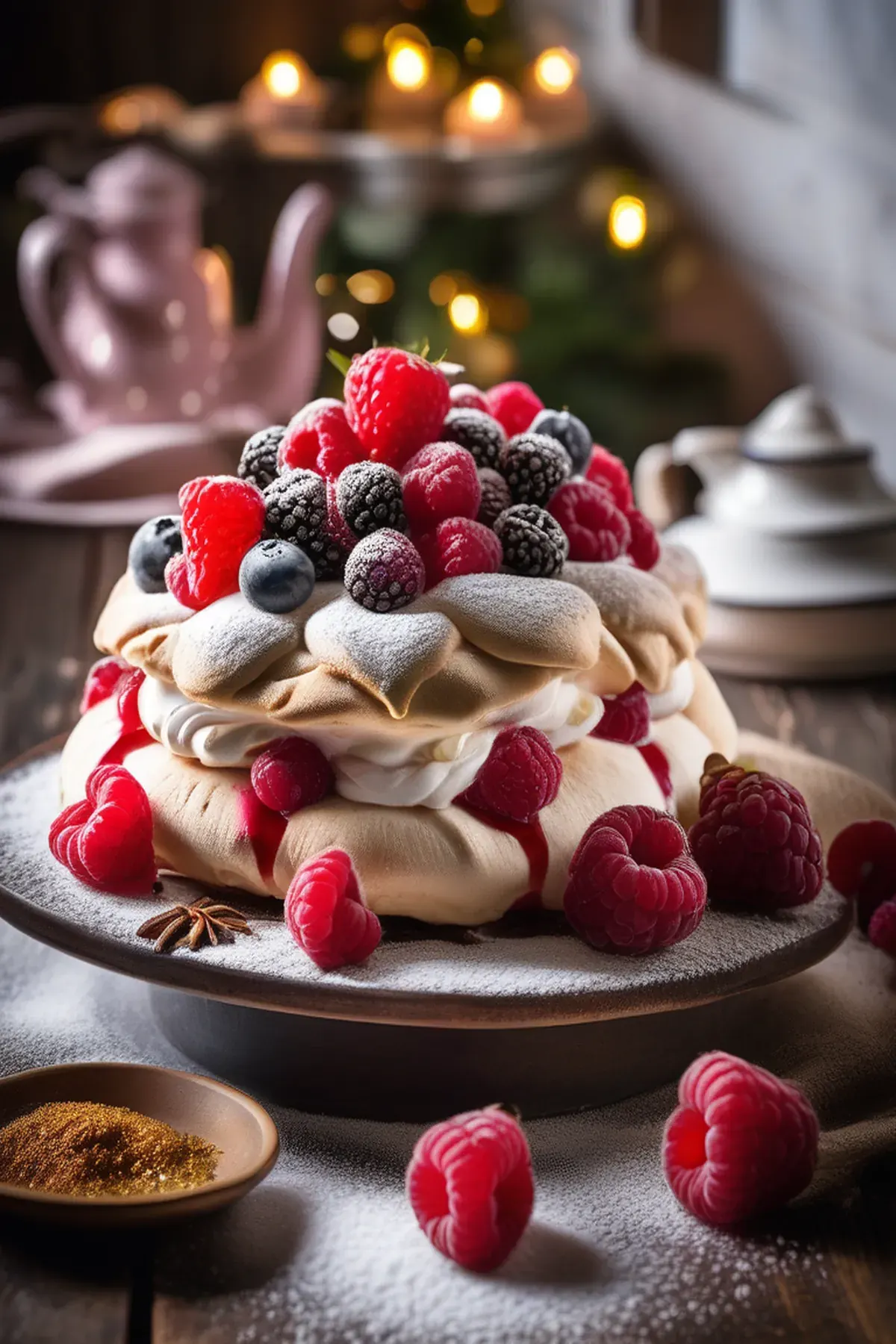 Festive Pavlova