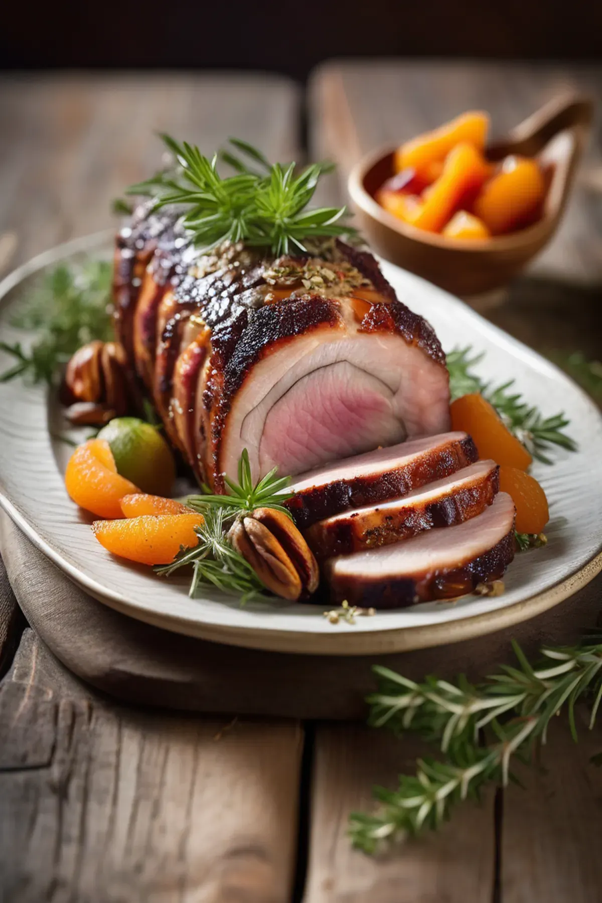 Fruit-Stuffed Pork Loin
