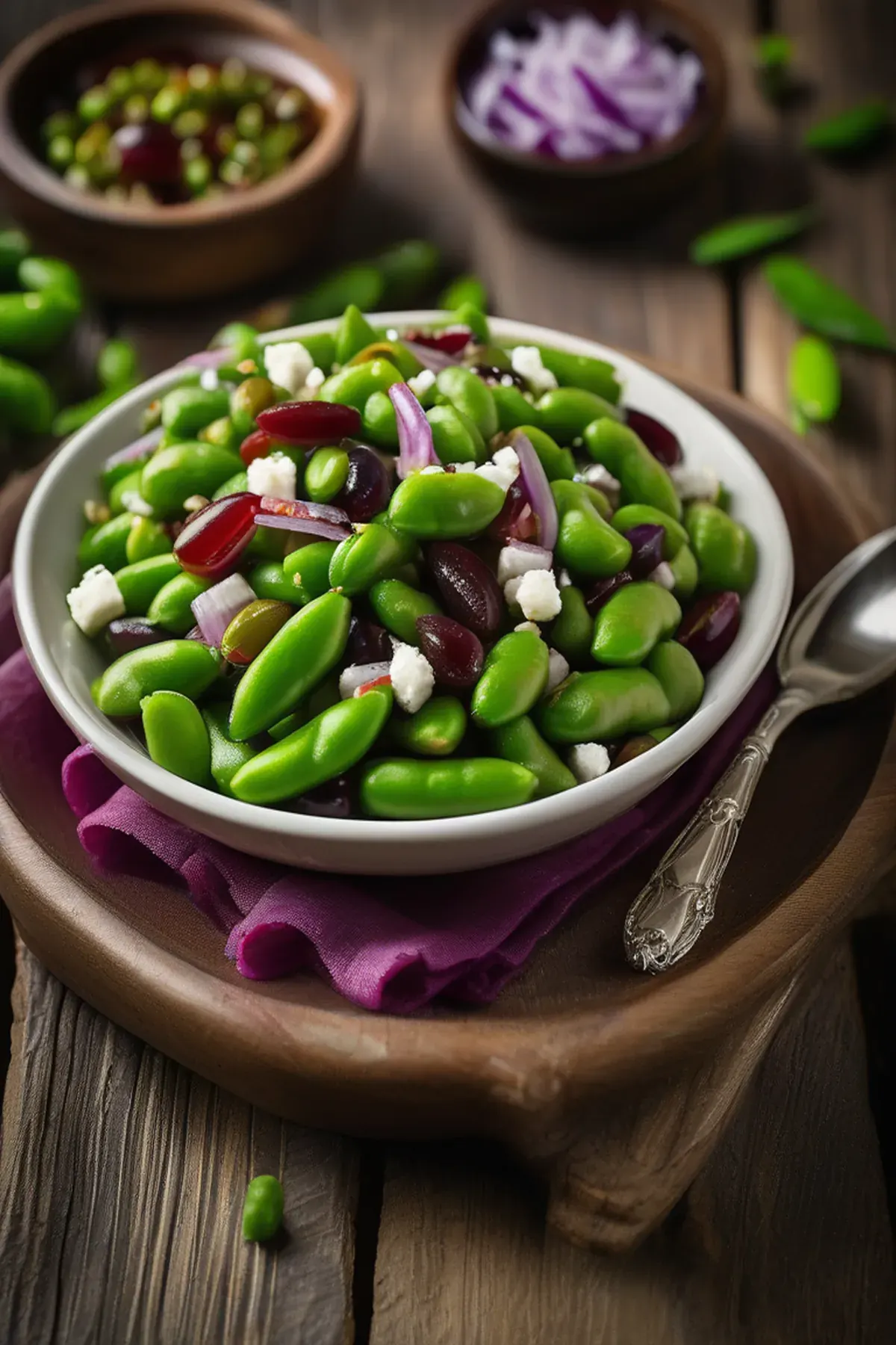 Greek Edamame Salad