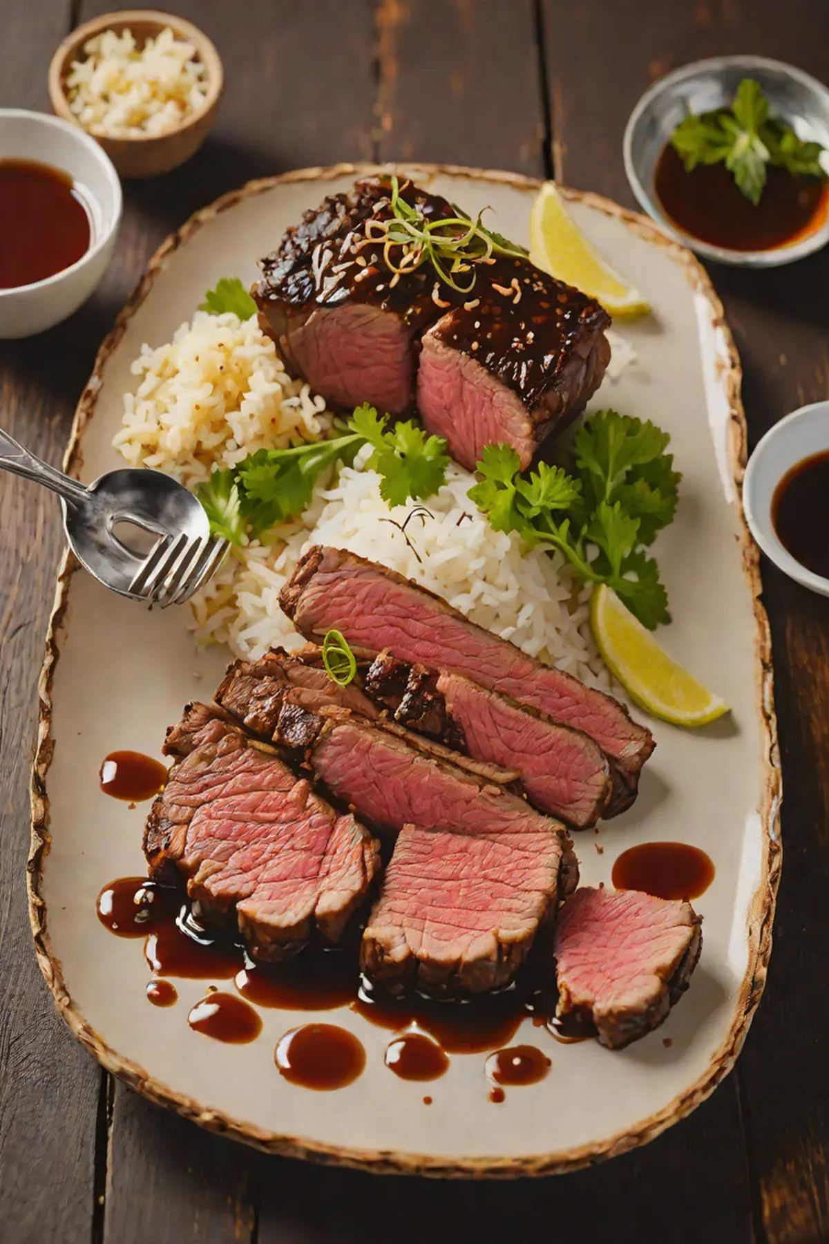 Grilled Beef with Ginger