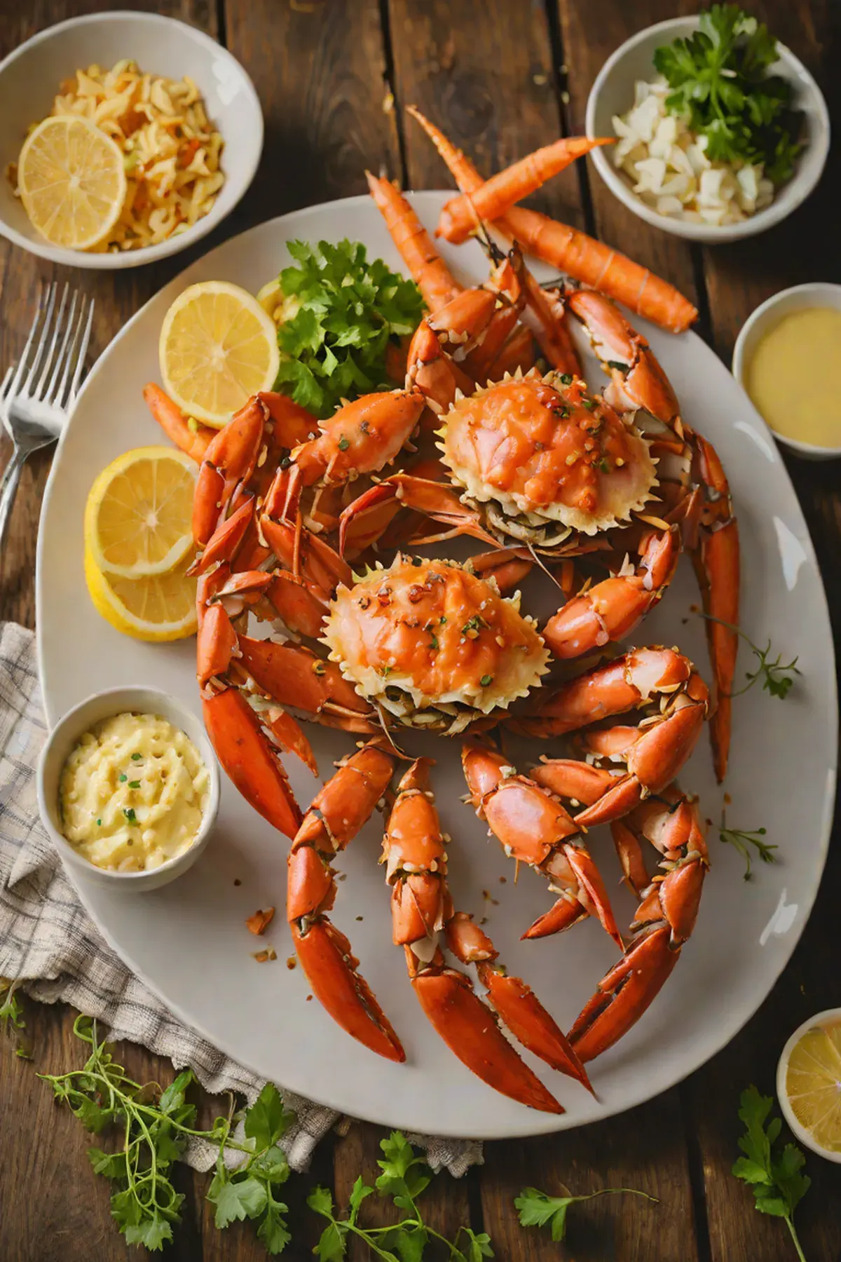 Grilled Crab with Carrot