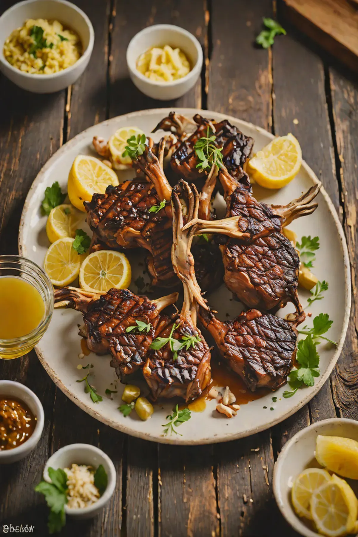 Grilled Goat with Ginger