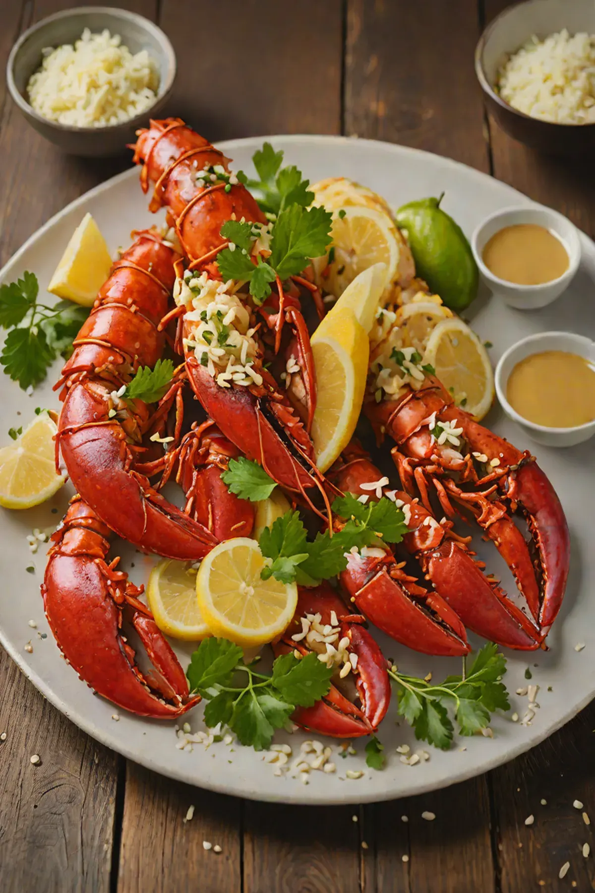 Grilled Lobster with Ginger