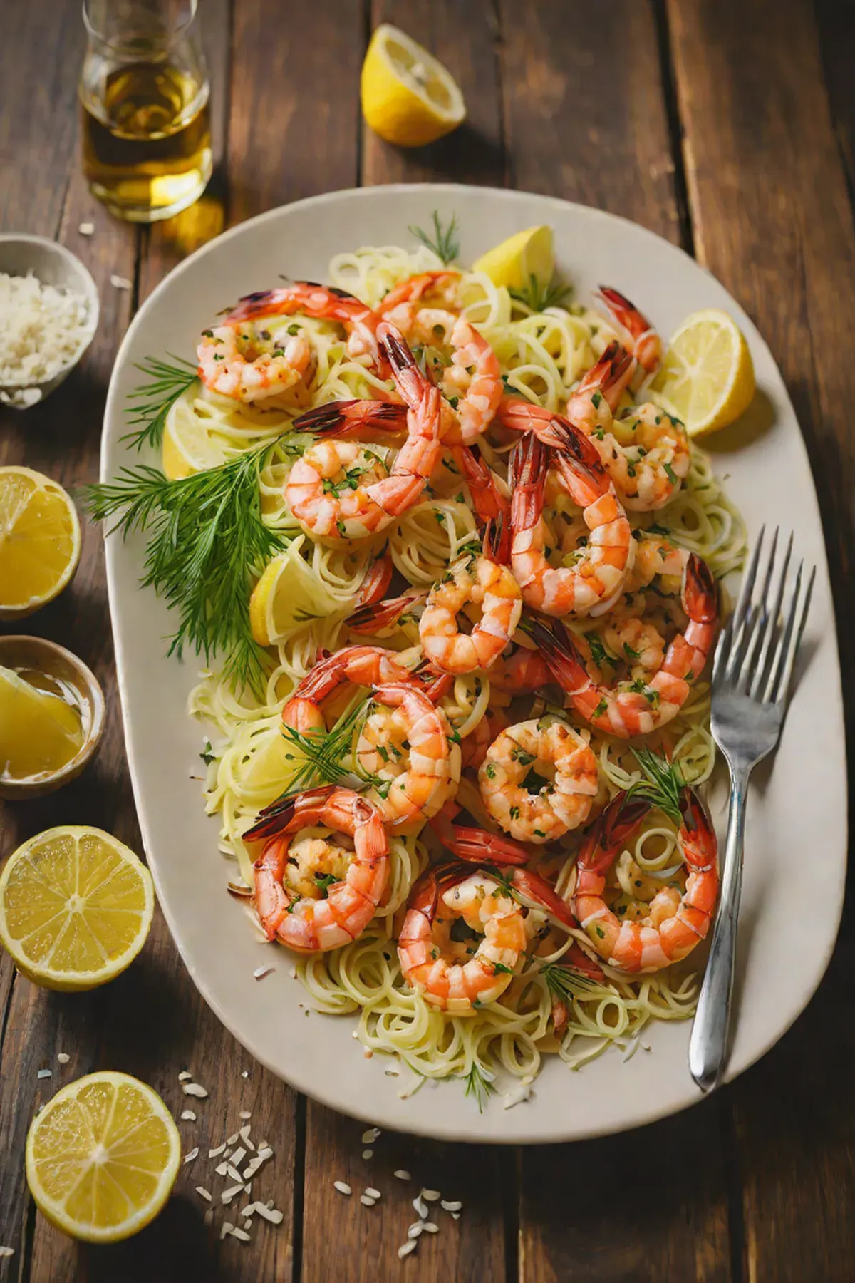 Grilled Shrimp with Fennel