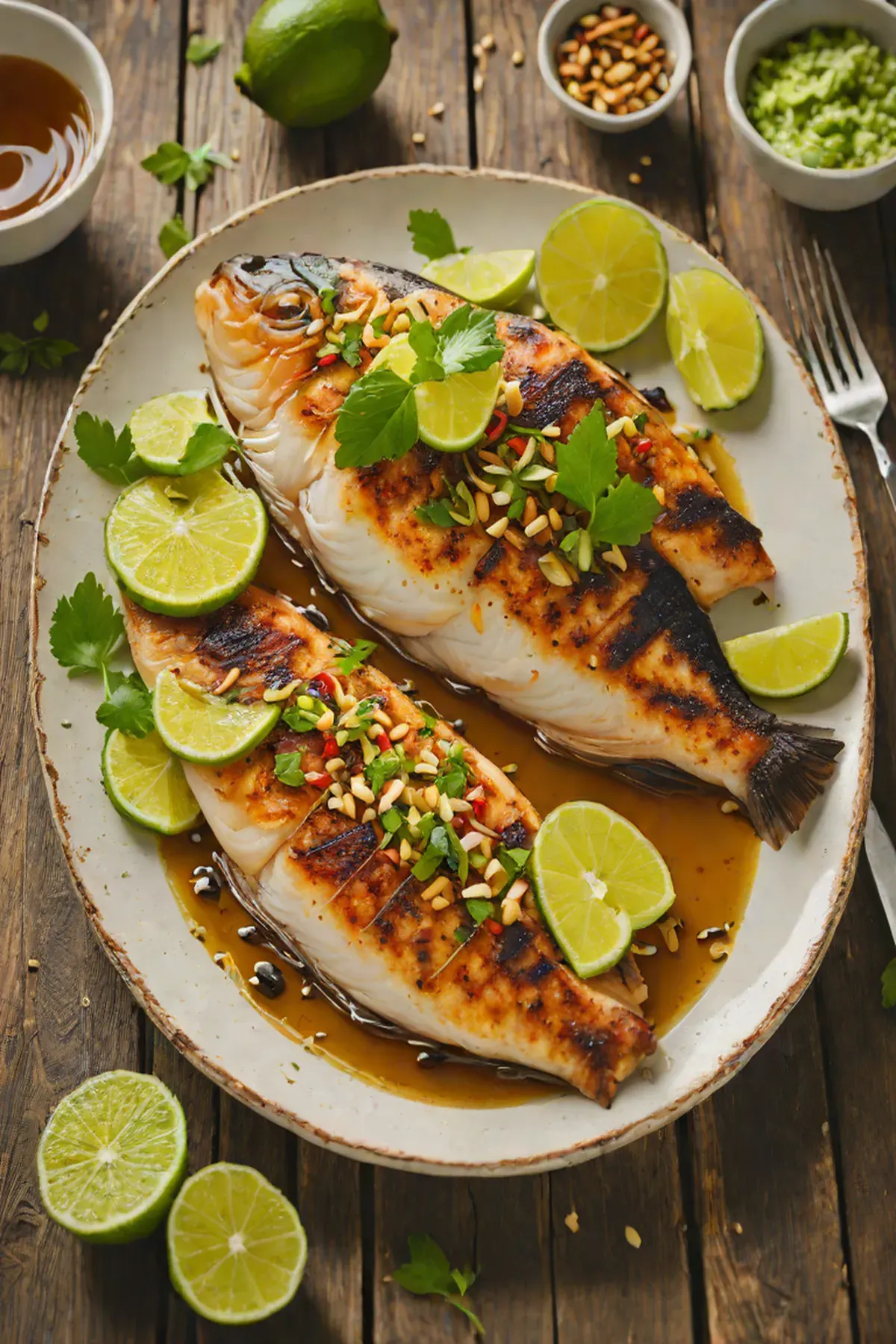 Grilled Tilapia with Ginger