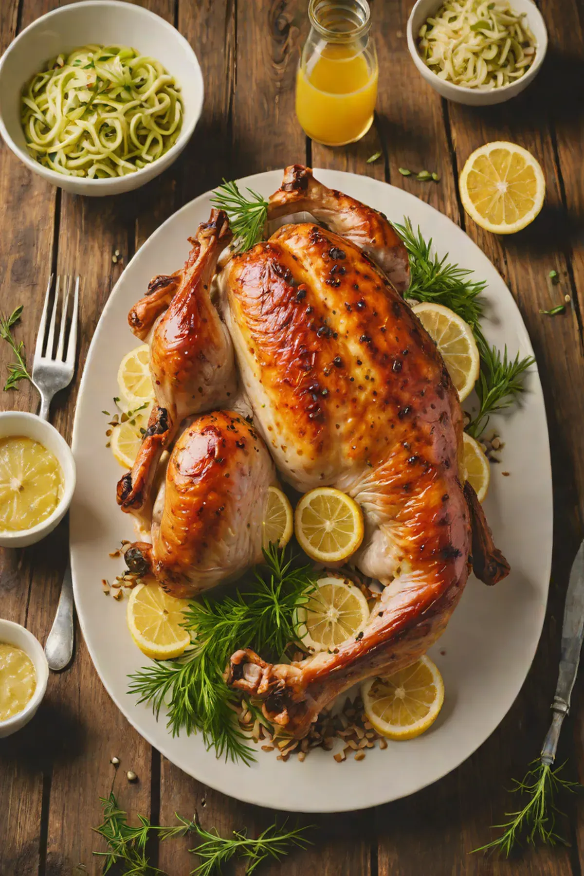 Grilled Turkey with Fennel