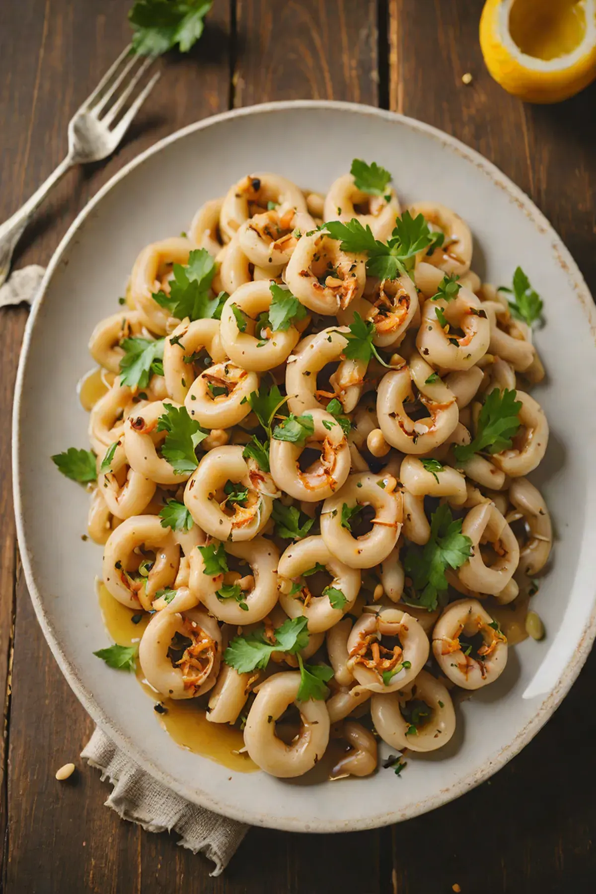 Grilled White Beans with Lotus Root