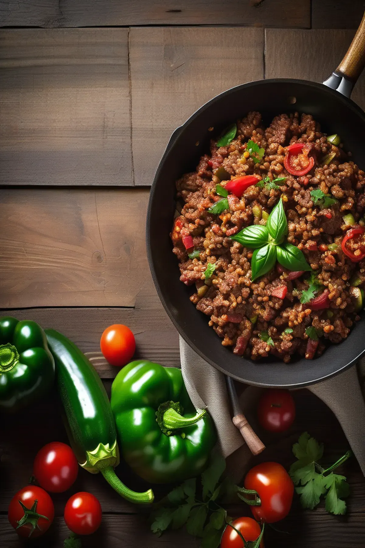 Ground Beef Zucchini Skillet Meal