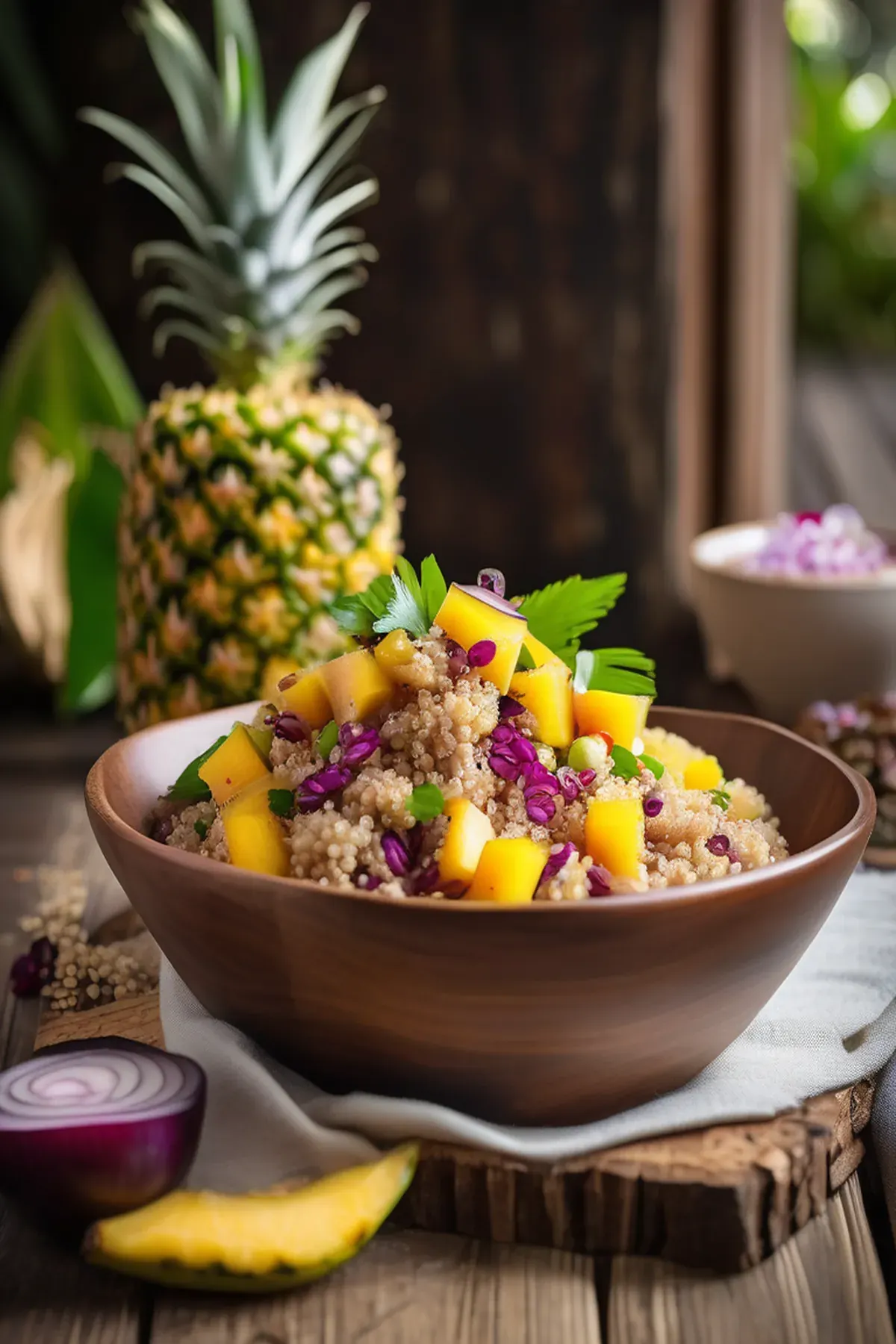 Hawaiian Quinoa Salad