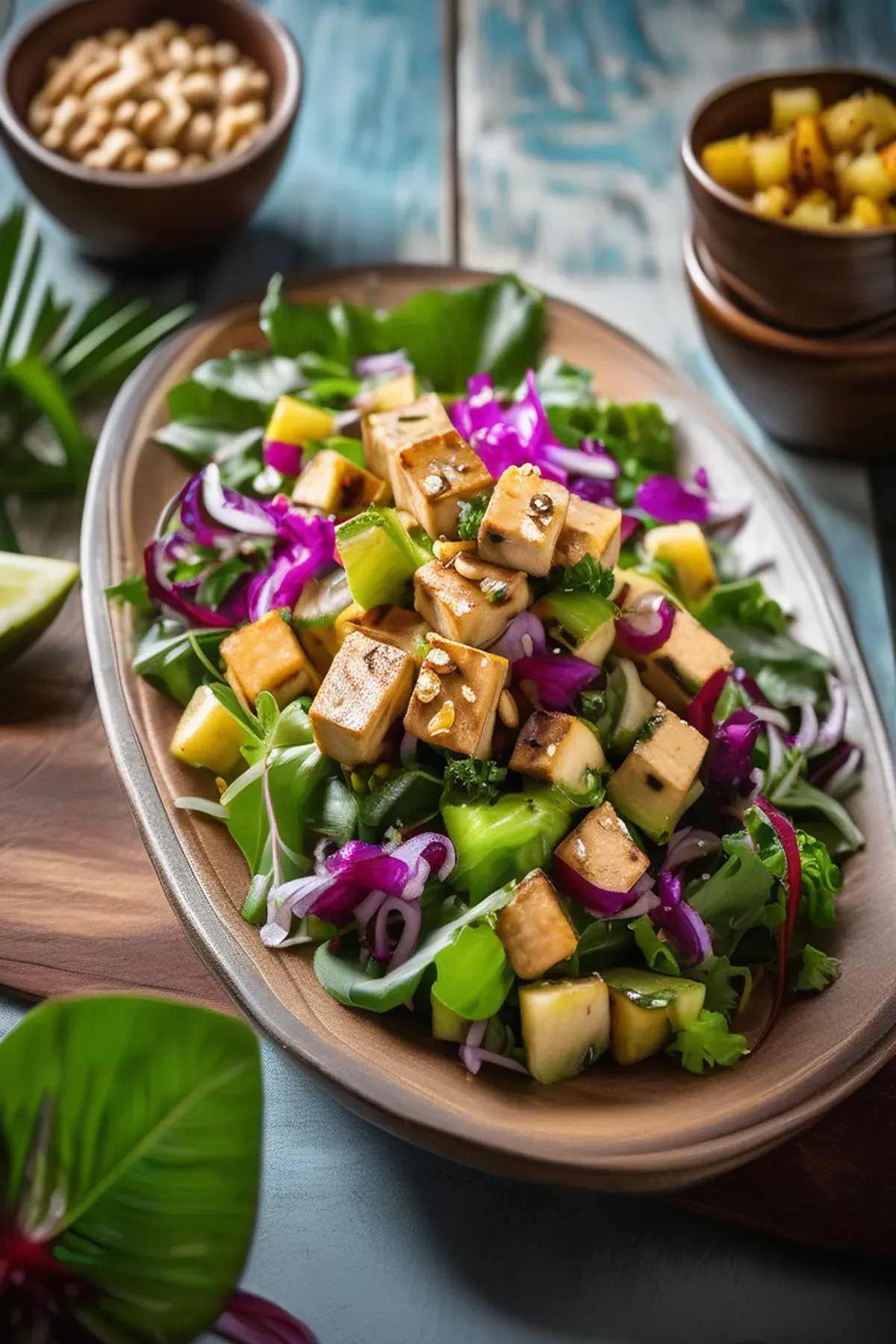 Hawaiian Tofu Salad