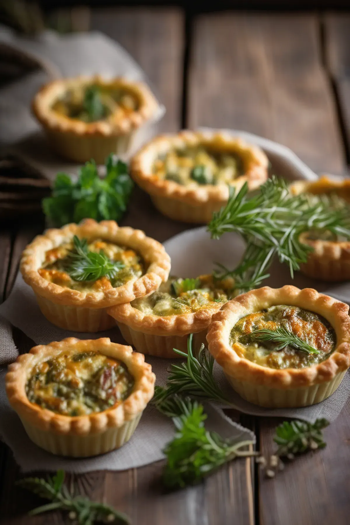Herb Mini Quiches