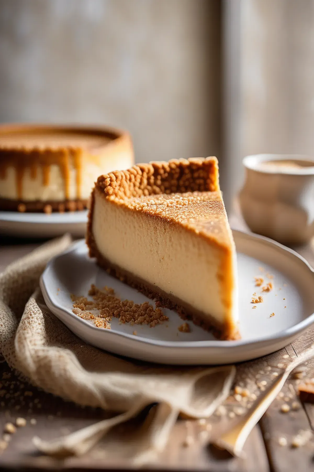 Honey Baked Cheesecake