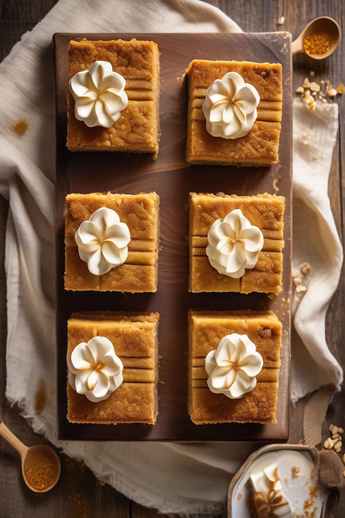 Honey Cheesecake Bars
