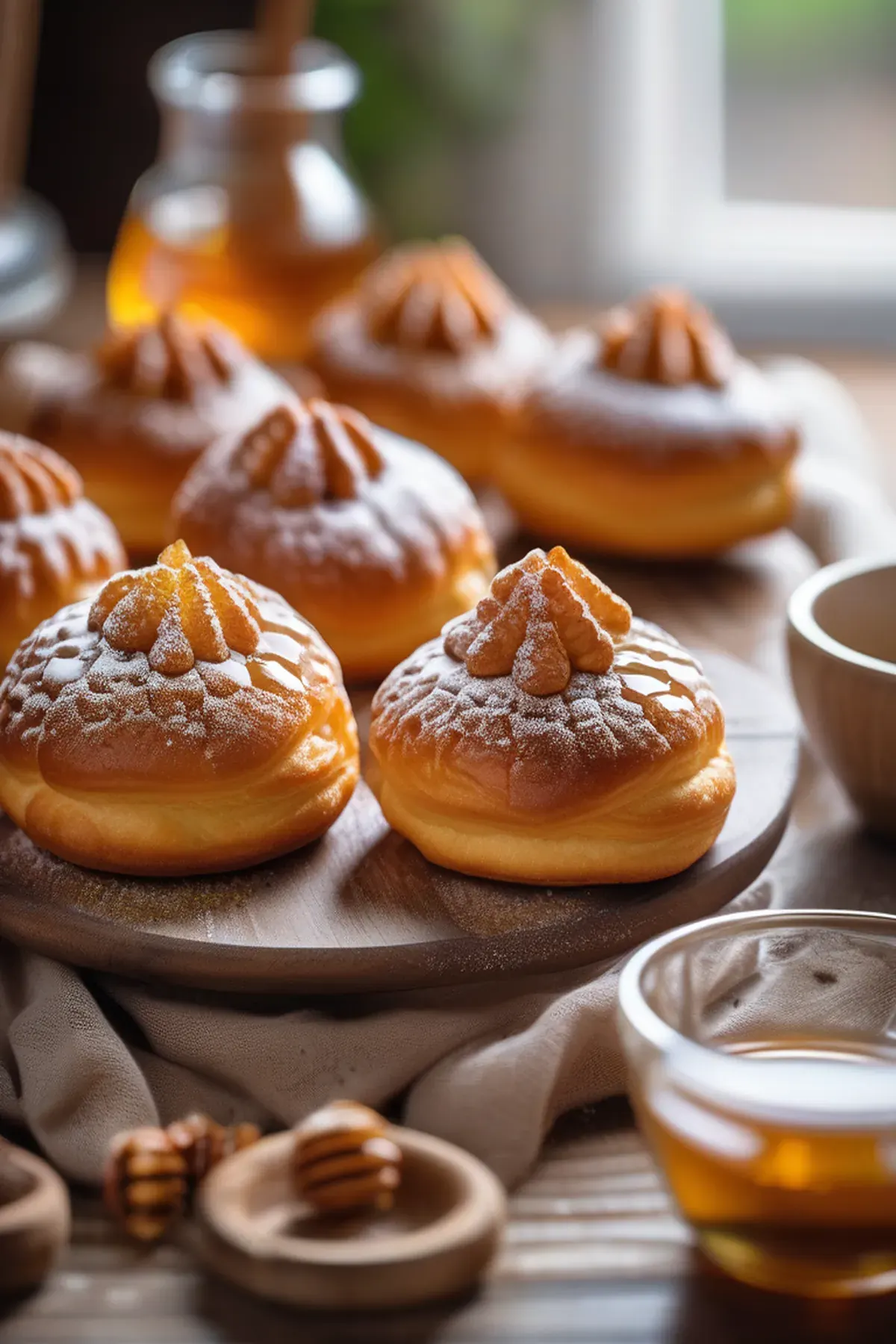 Honey Choux Buns