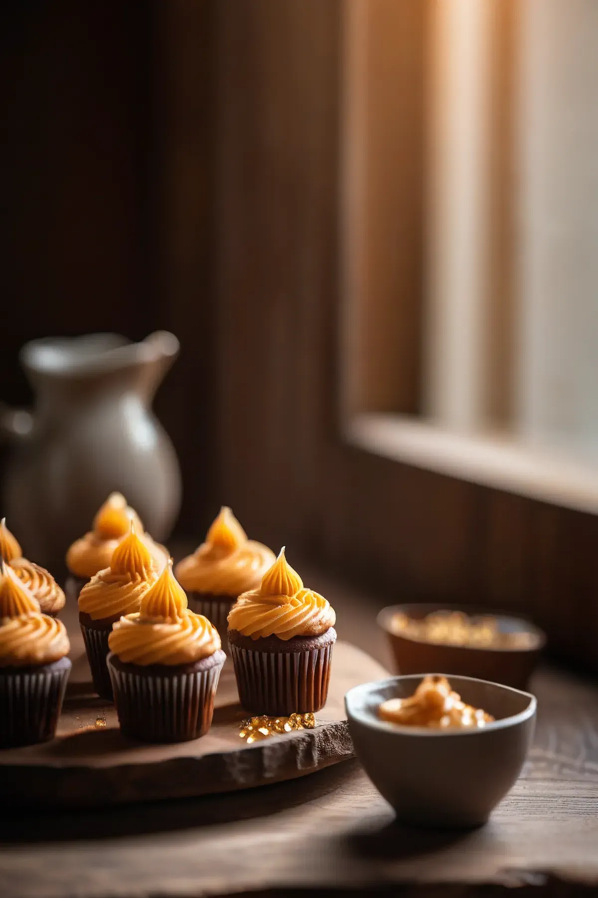 Honey Mini Cupcakes
