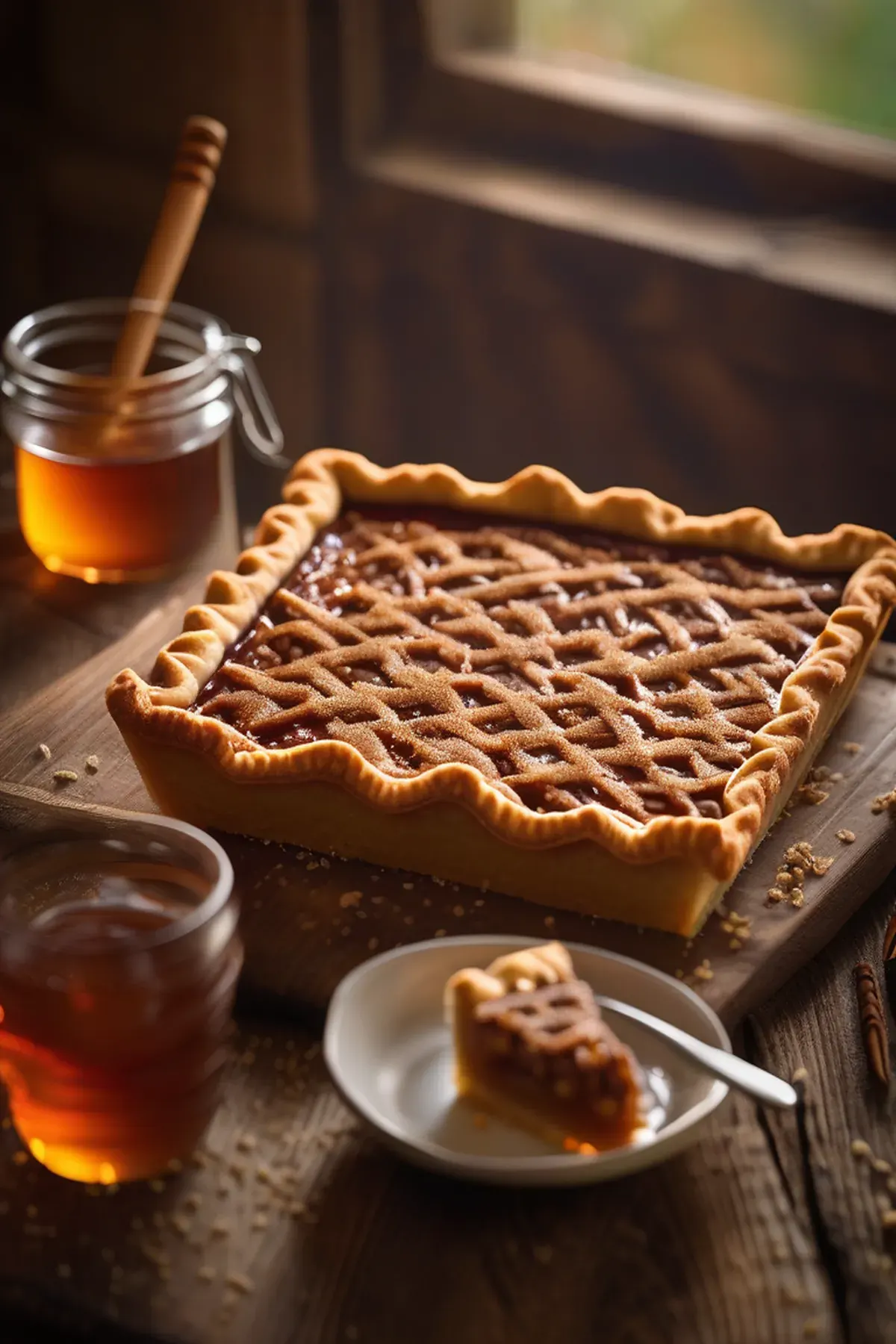 Honey Slab Pie